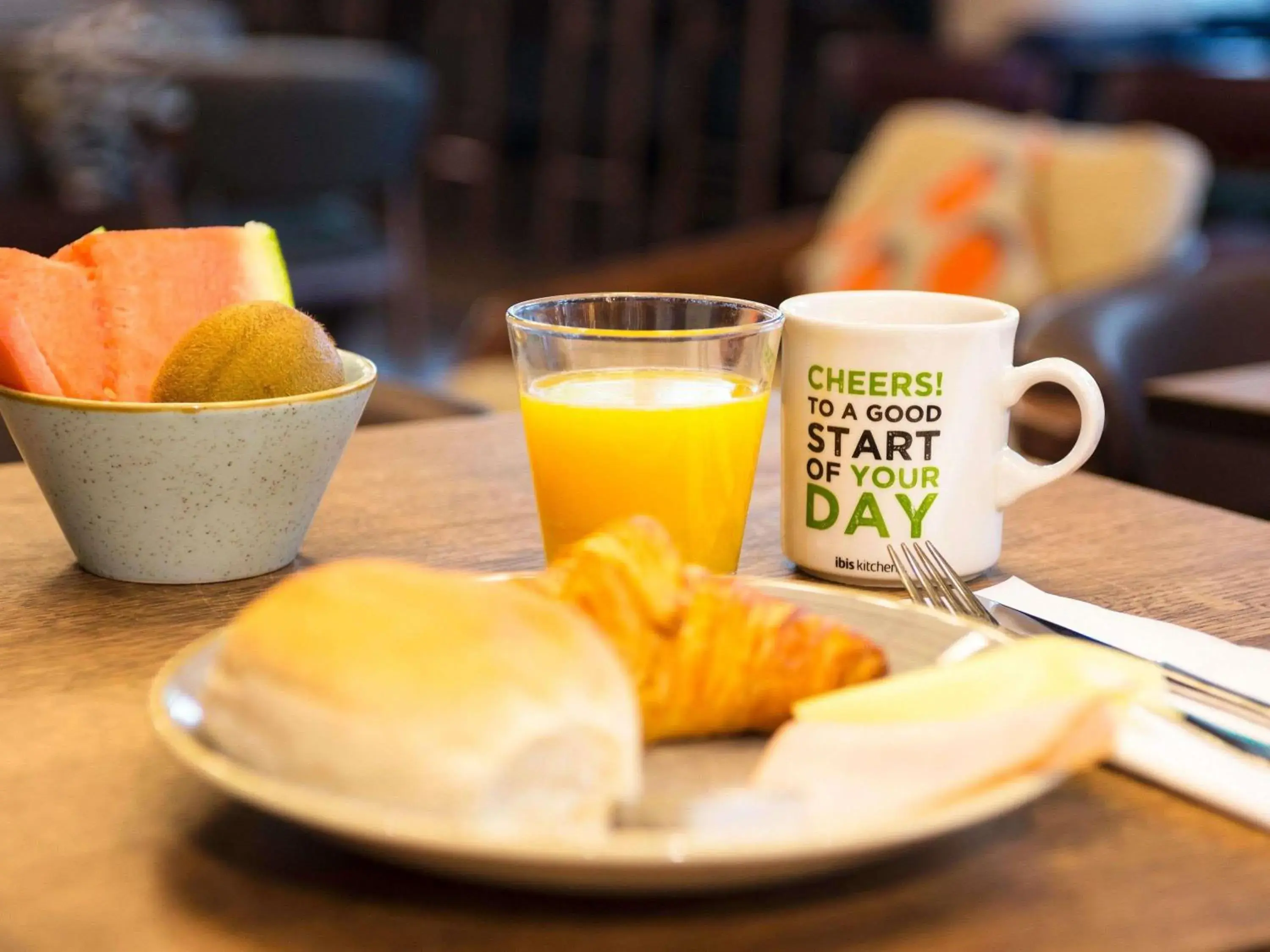 Breakfast in ibis Amsterdam Centre Breakfast in ibis Amsterdam Centre