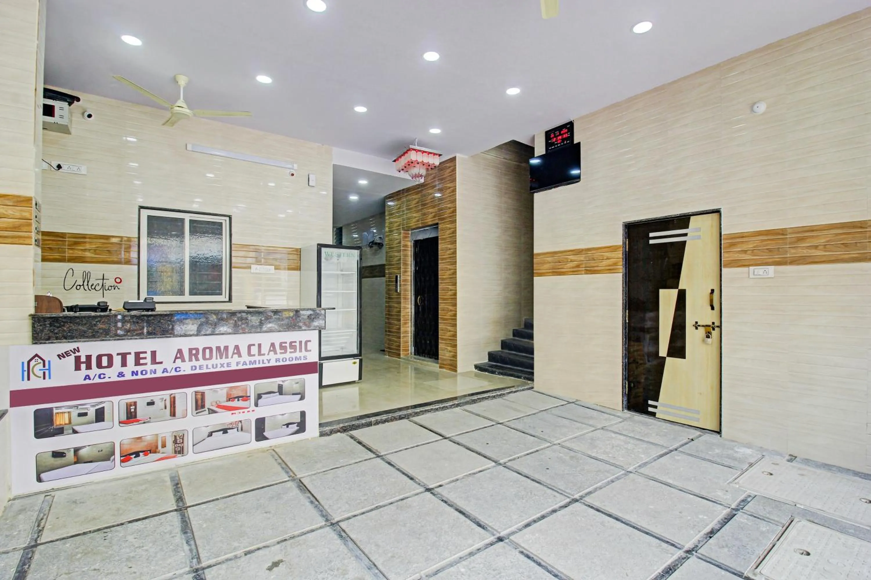 Lobby or reception in Hotel O New Hotel Aroma Classic