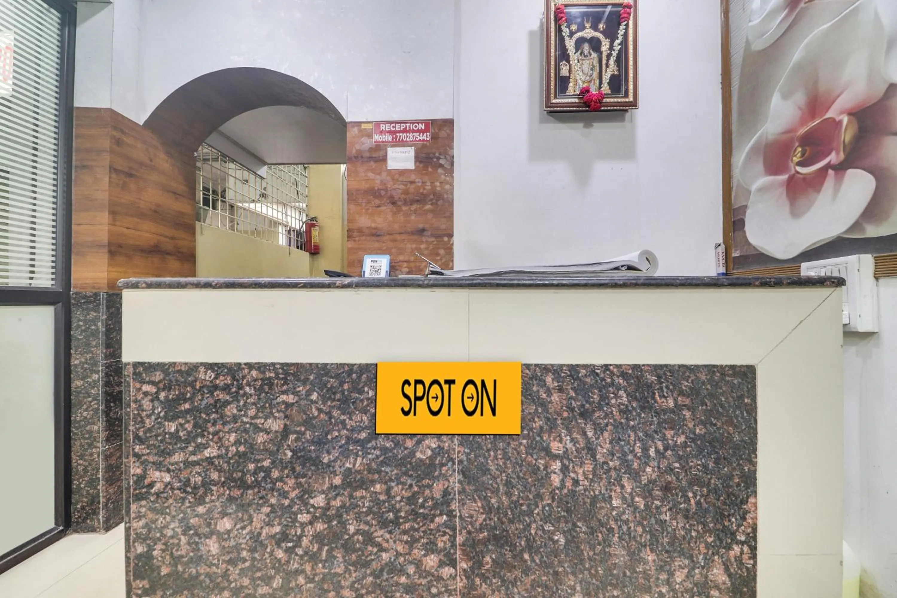 Lobby or reception in SPOT ON New Balaji Residency