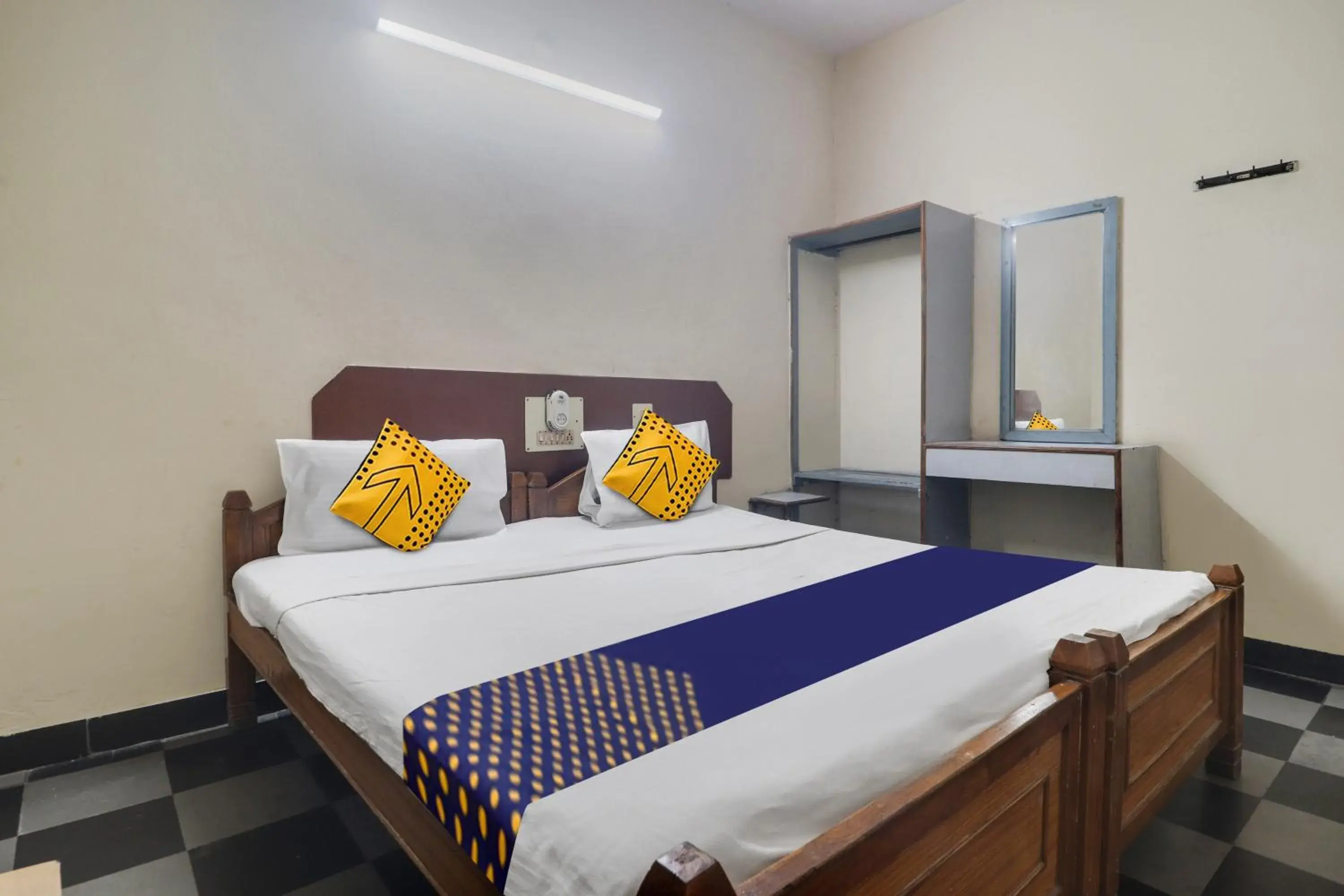 Lobby or reception, Bed in SPOT ON New Balaji Residency Lobby or reception, Bed in SPOT ON New Balaji Residency