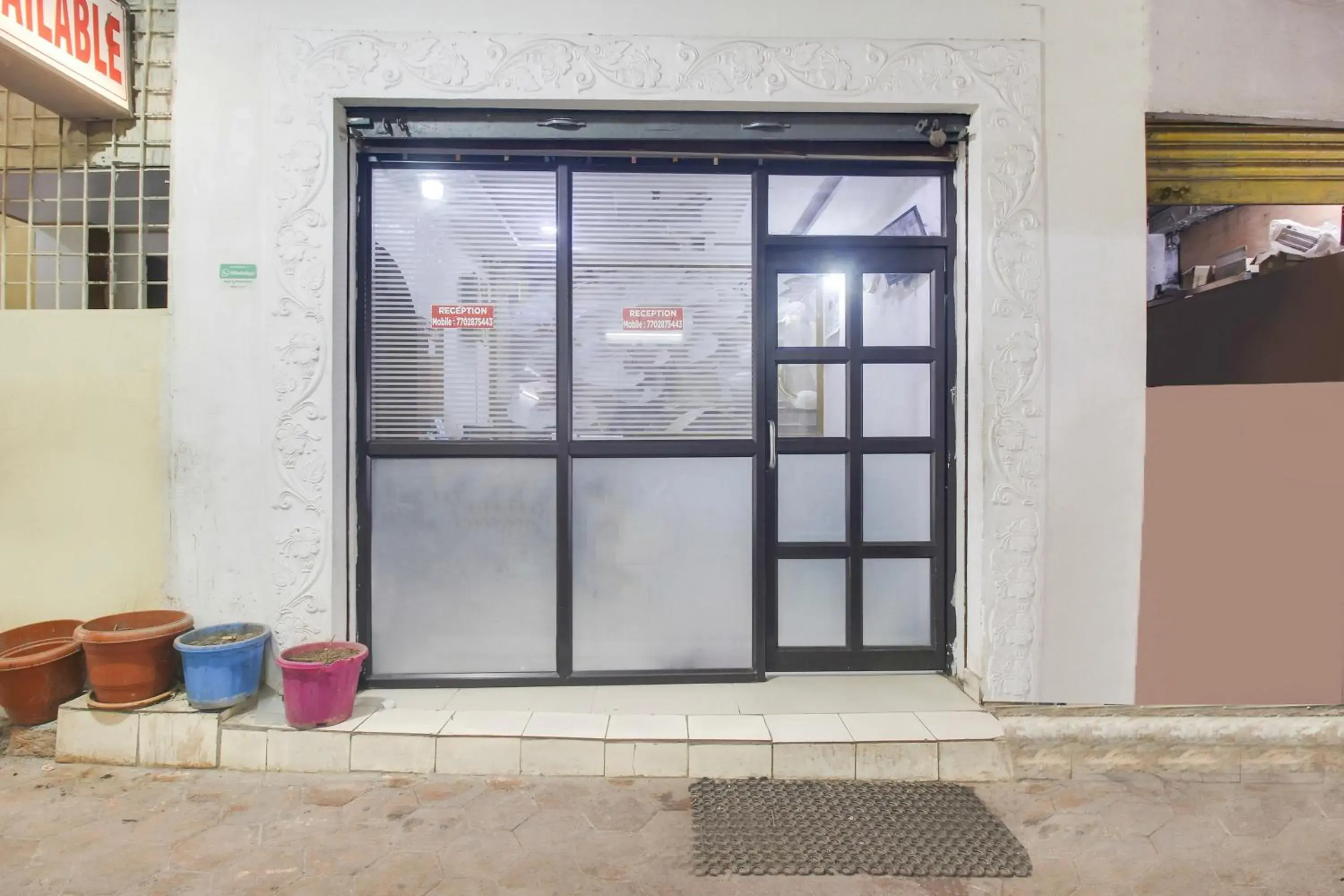 Facade/entrance in SPOT ON New Balaji Residency Facade/entrance in SPOT ON New Balaji Residency