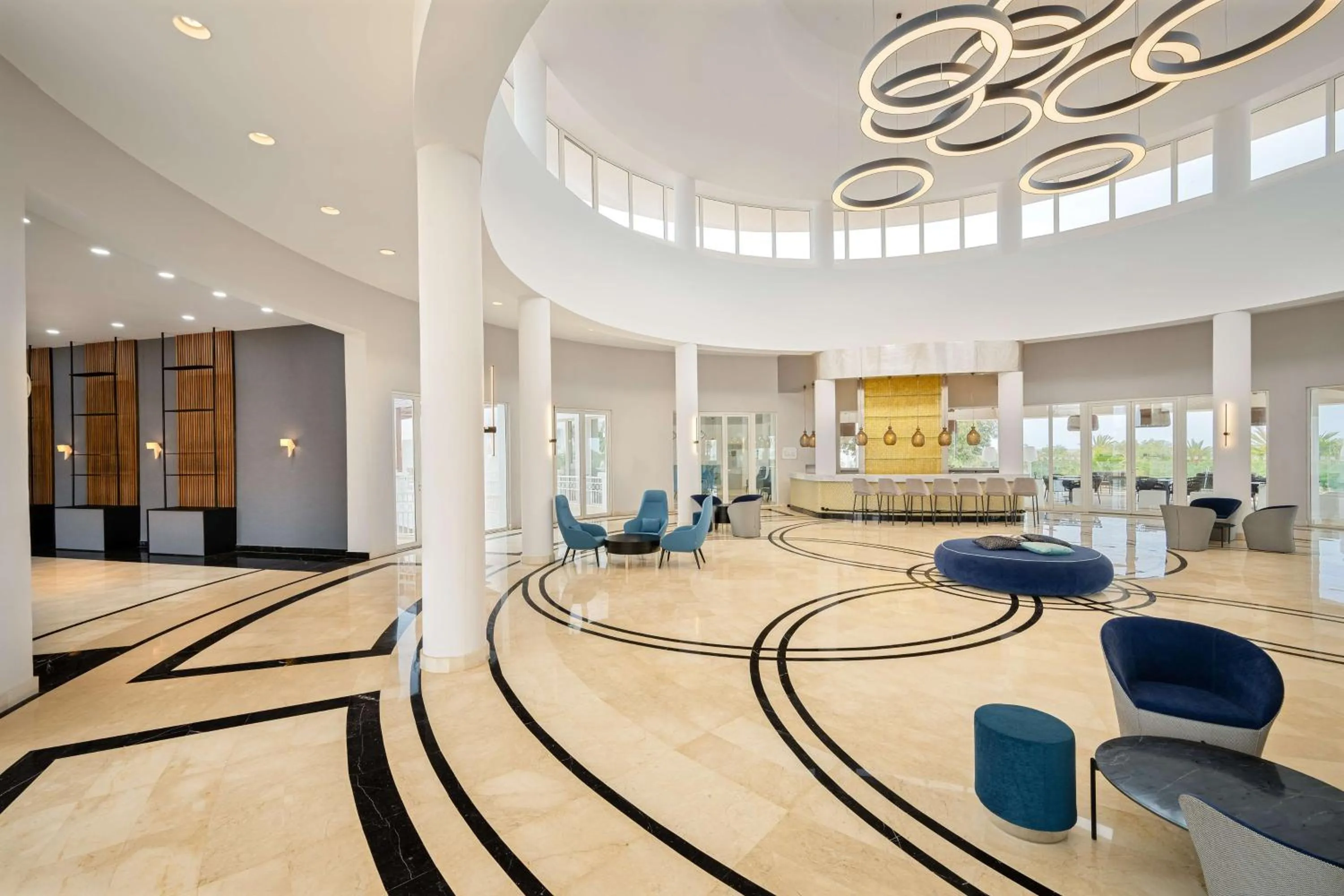 Lobby or reception in Radisson Blu Residences, Saidia