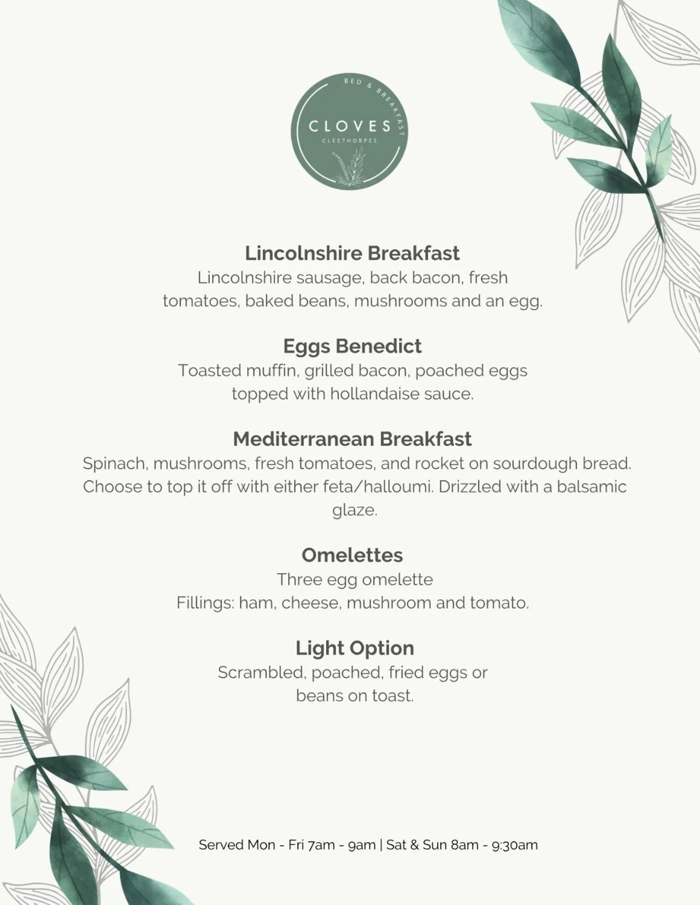 Cloves Boutique Bed & Breakfast