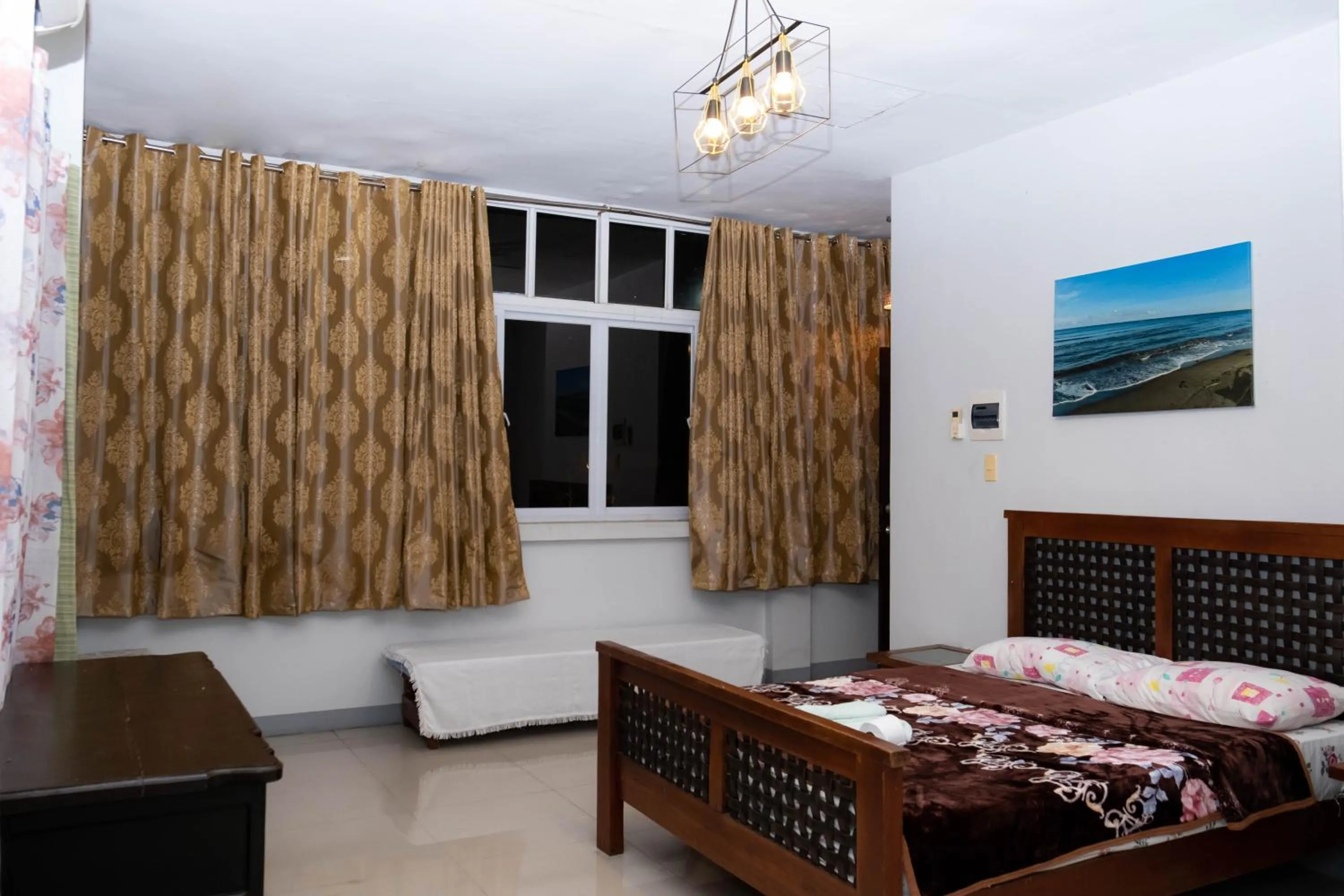 Bed in D Guest House Ilocos