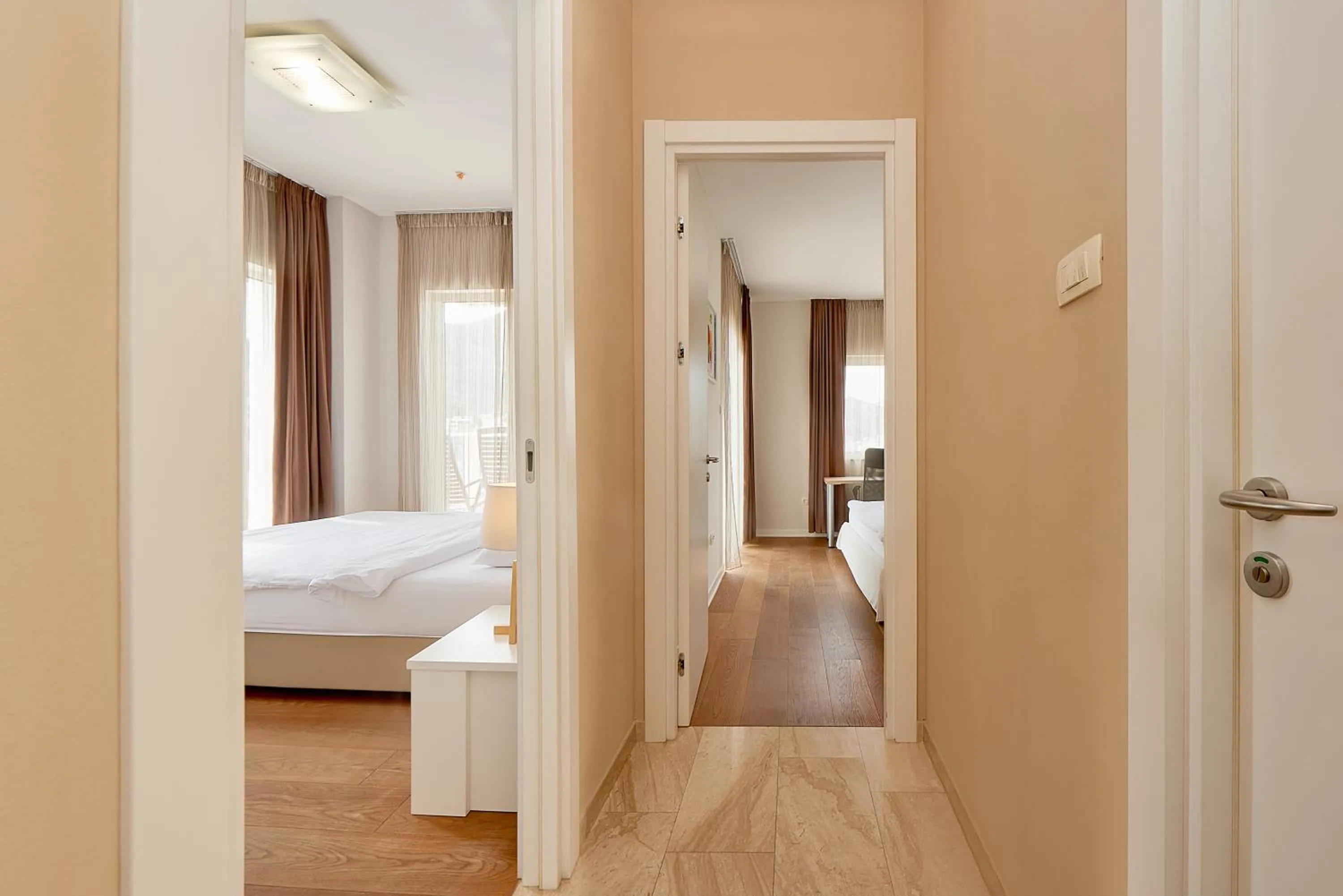 Bedroom, Bed in Lux Apartments Sunrior