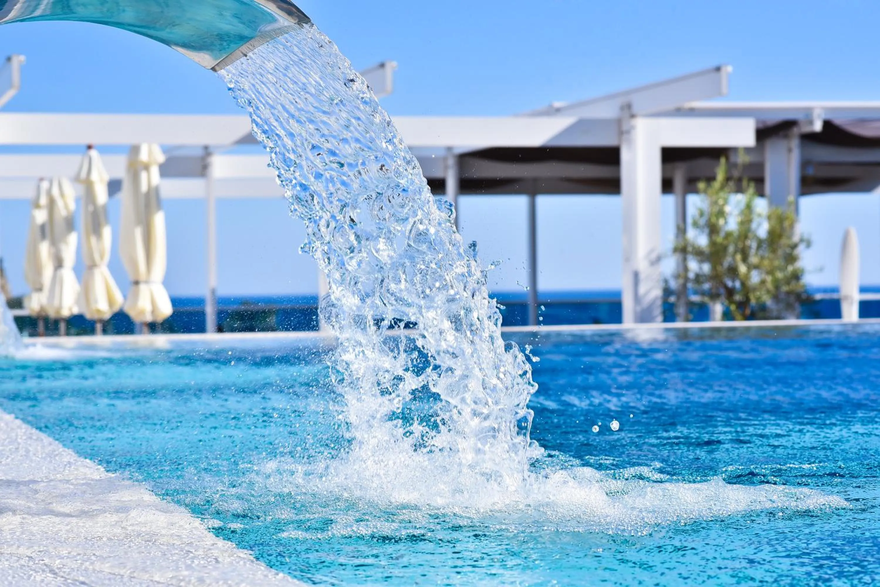 Swimming pool in Lux Apartments Sunrior