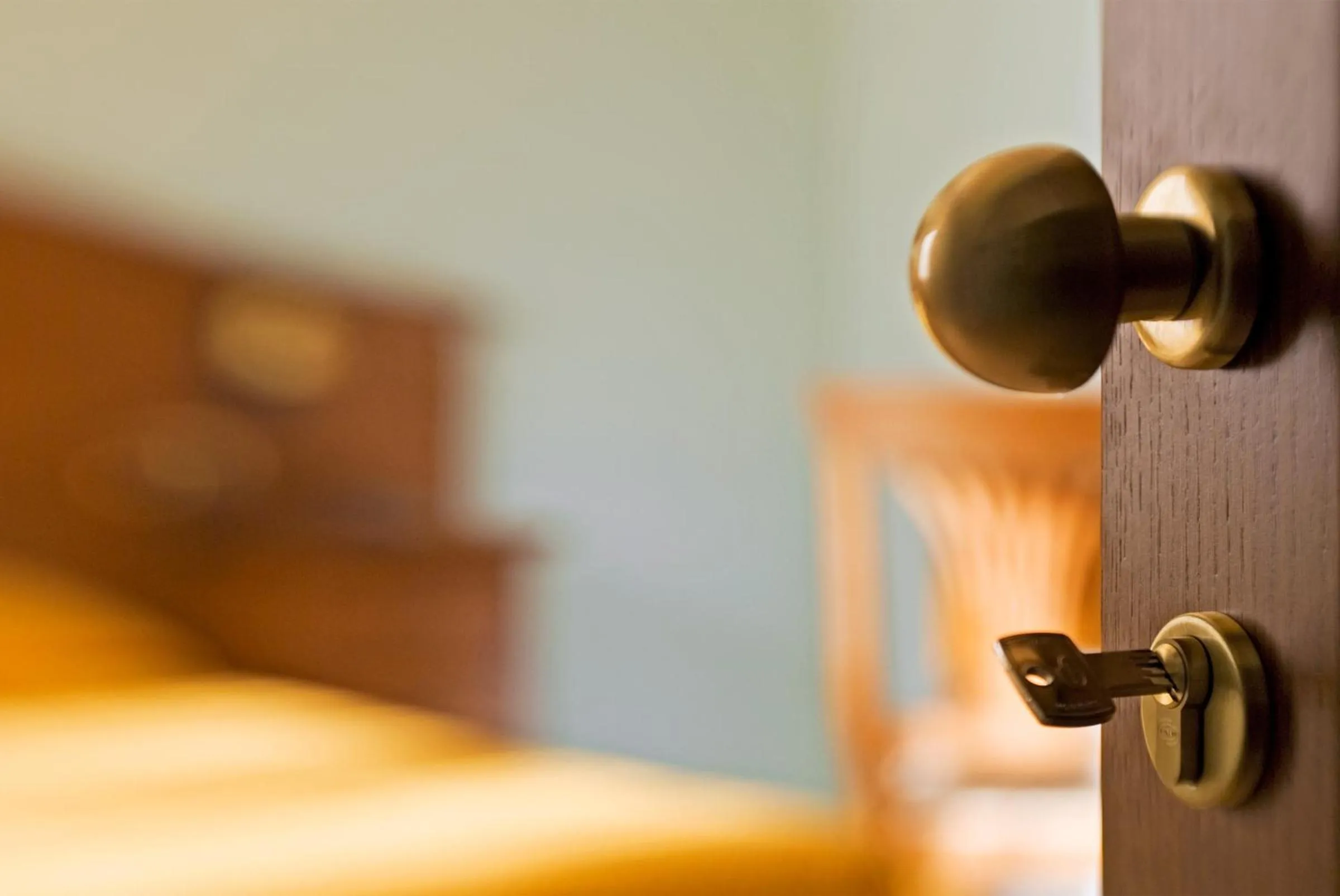 Decorative detail, Bed in B&B Angela