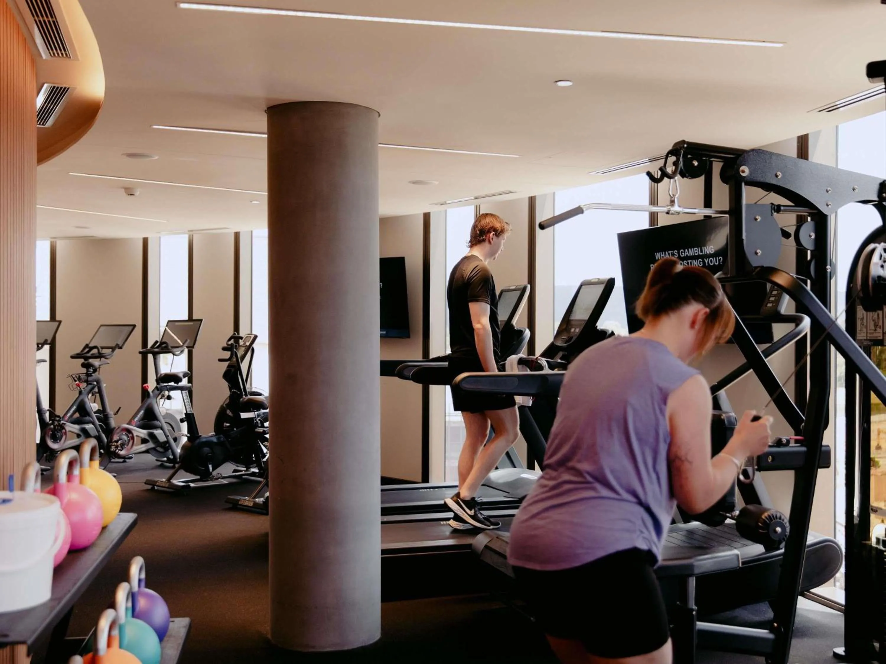 Fitness centre/facilities in Pullman Sydney Penrith