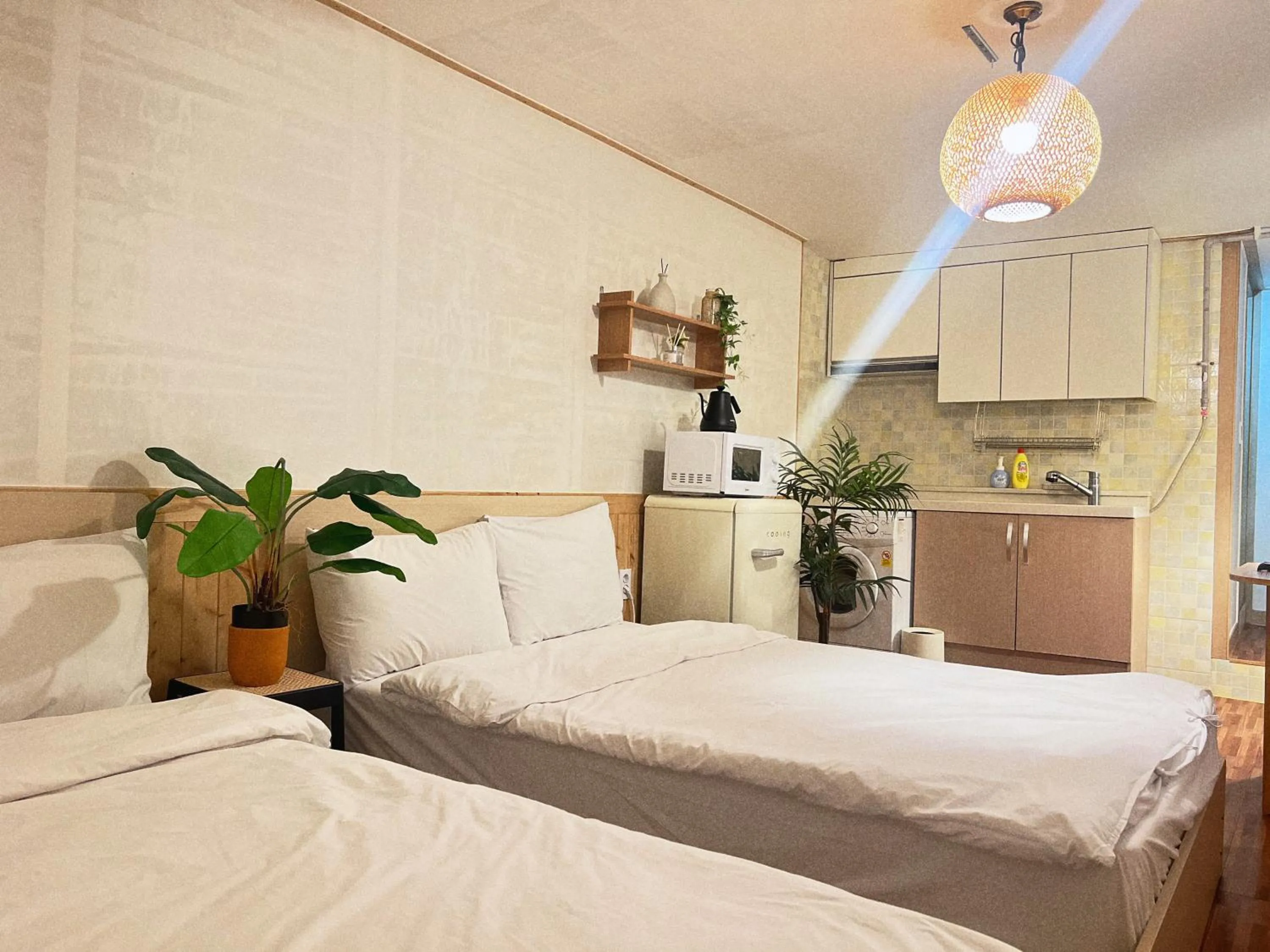 Bed in Jnineguesthouse