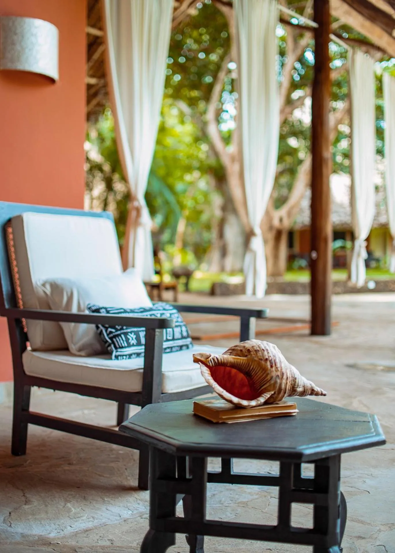 Garden view in Saffron Garden Malindi