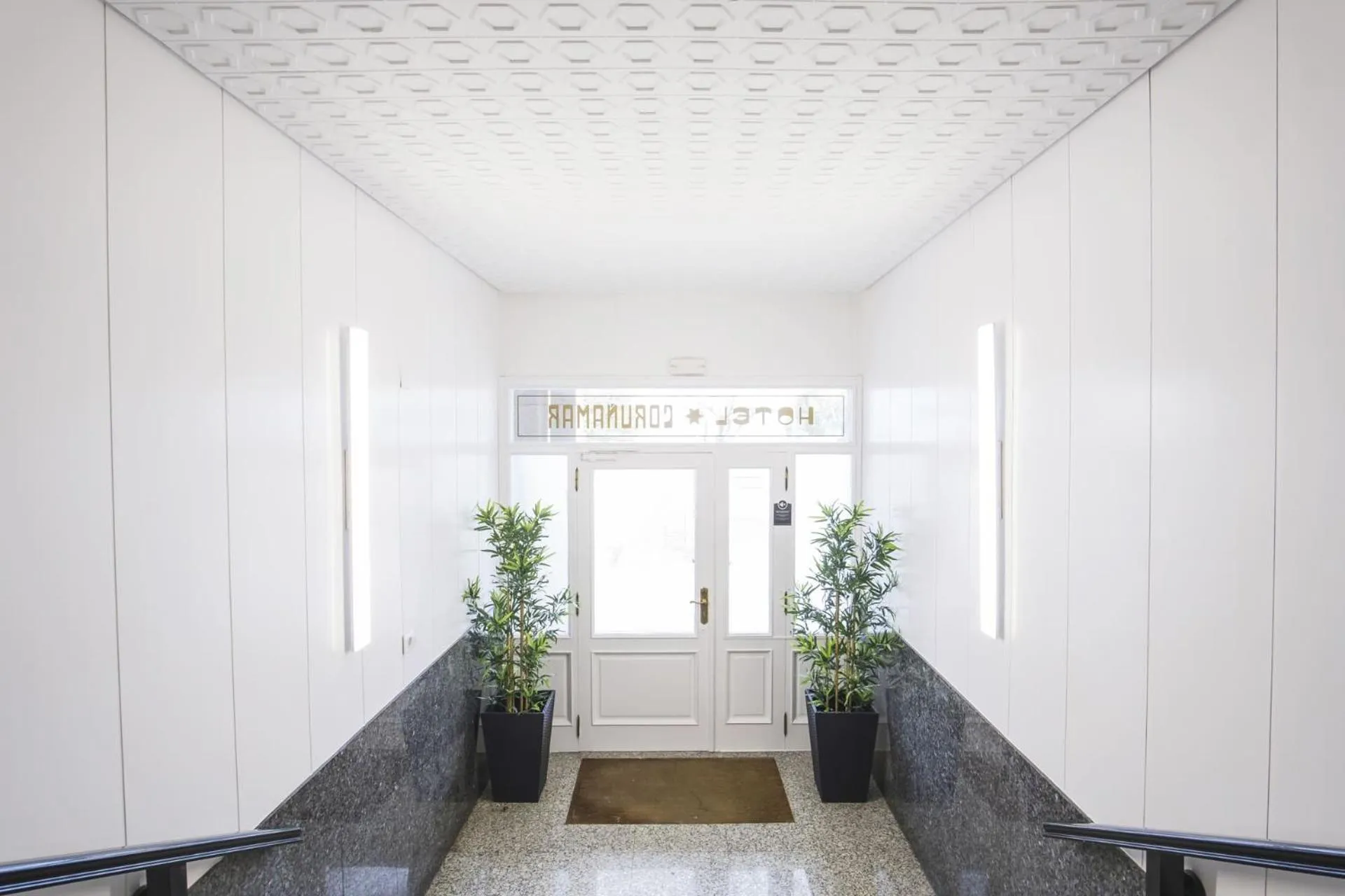 Lobby or reception in Hotel Alda Coruñamar