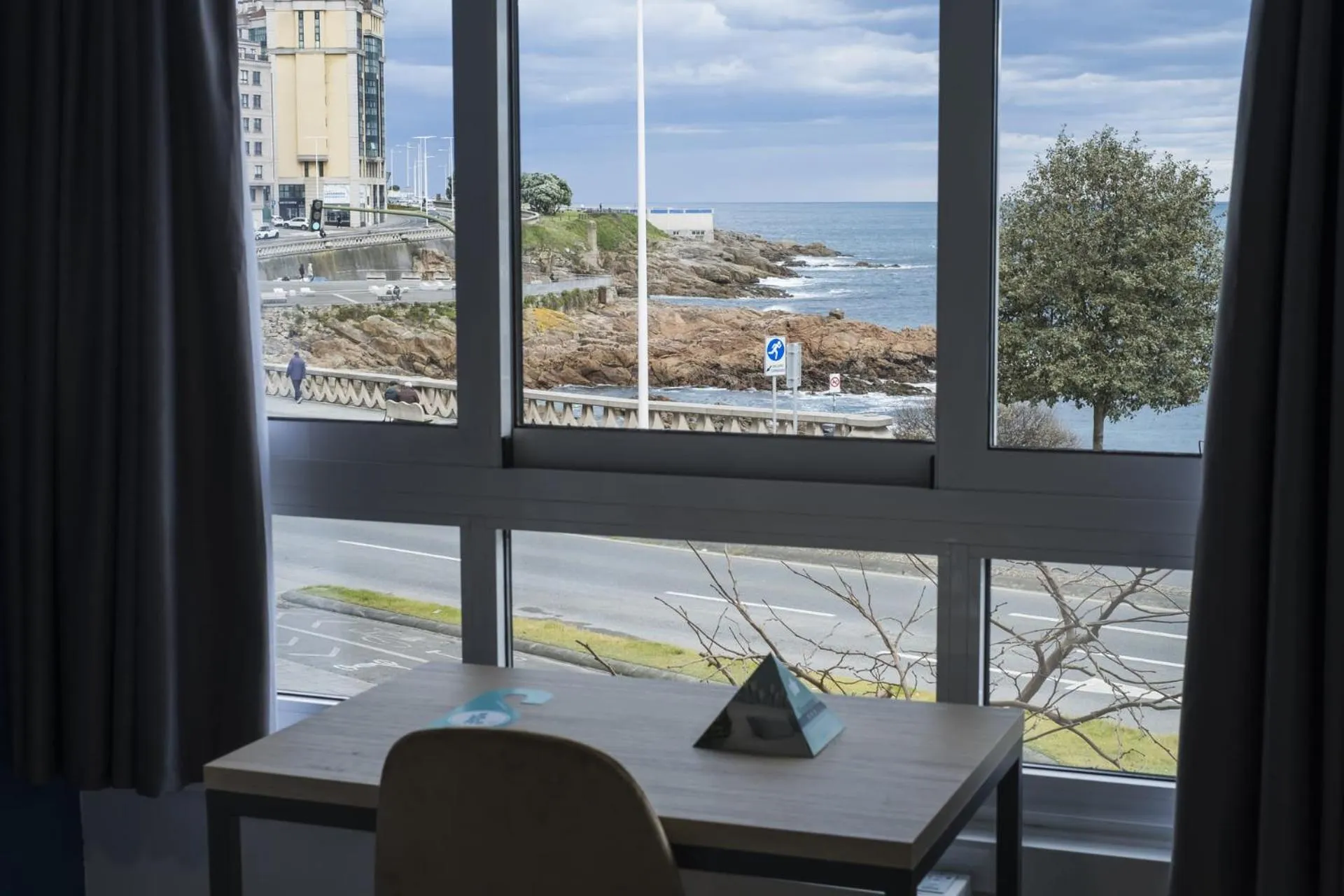 Sea view in Hotel Alda Coruñamar