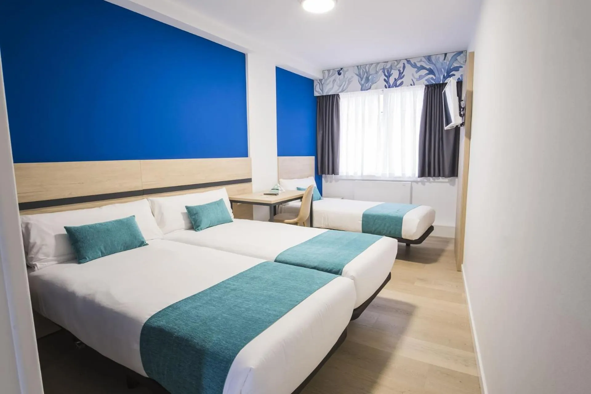 Bed in Hotel Alda Coruñamar