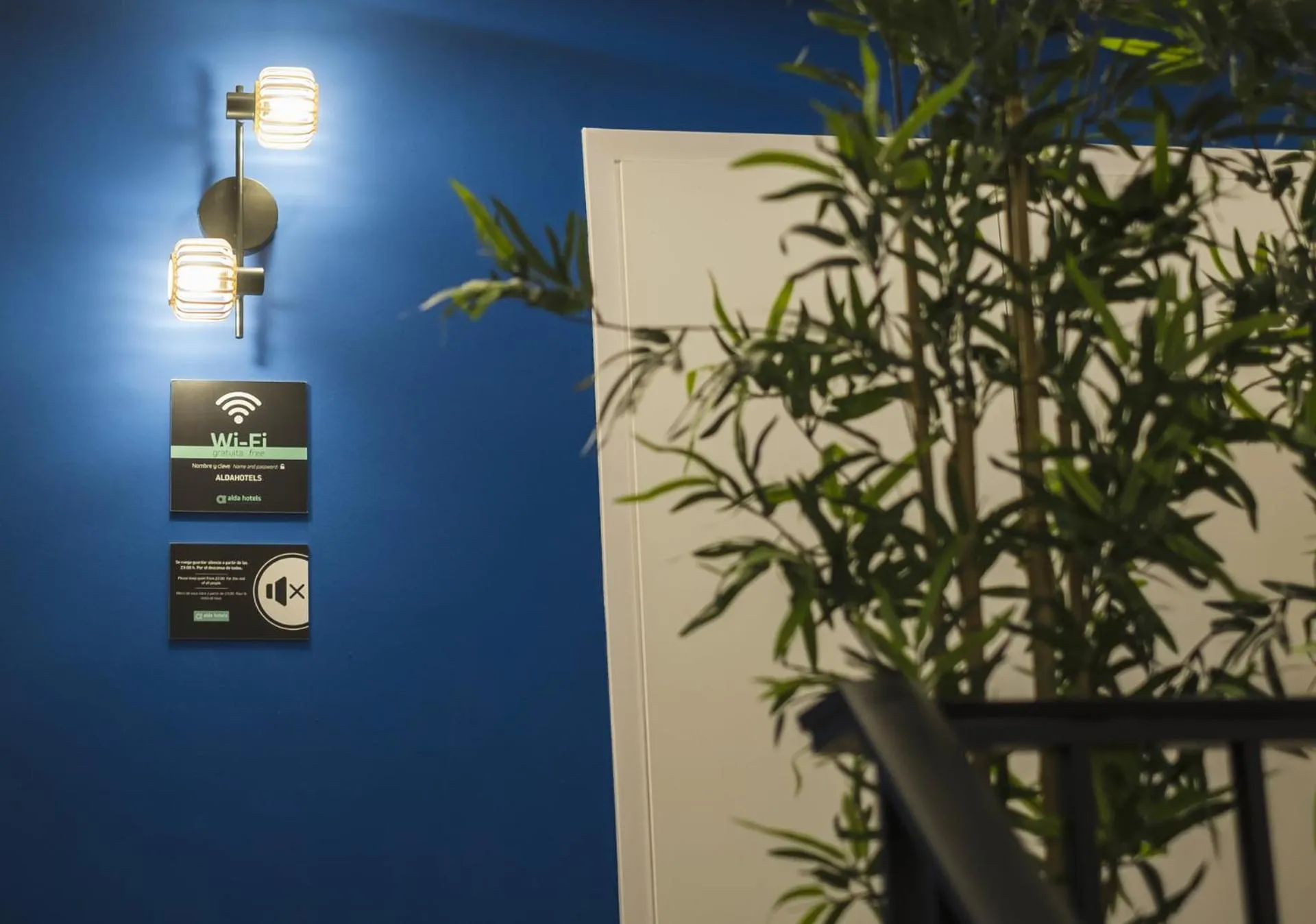 Decorative detail in Hotel Alda Coruñamar