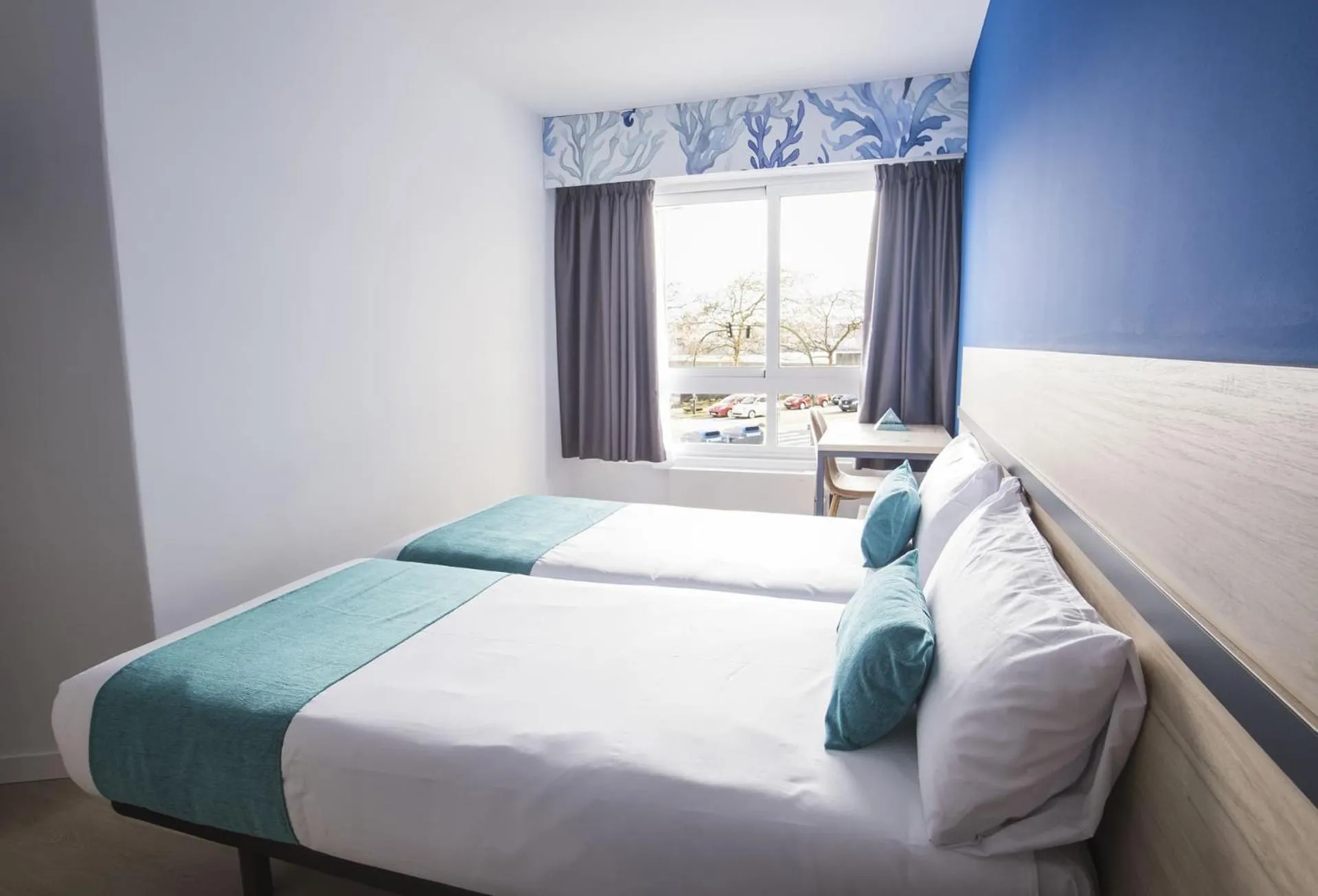 Bed in Hotel Alda Coruñamar