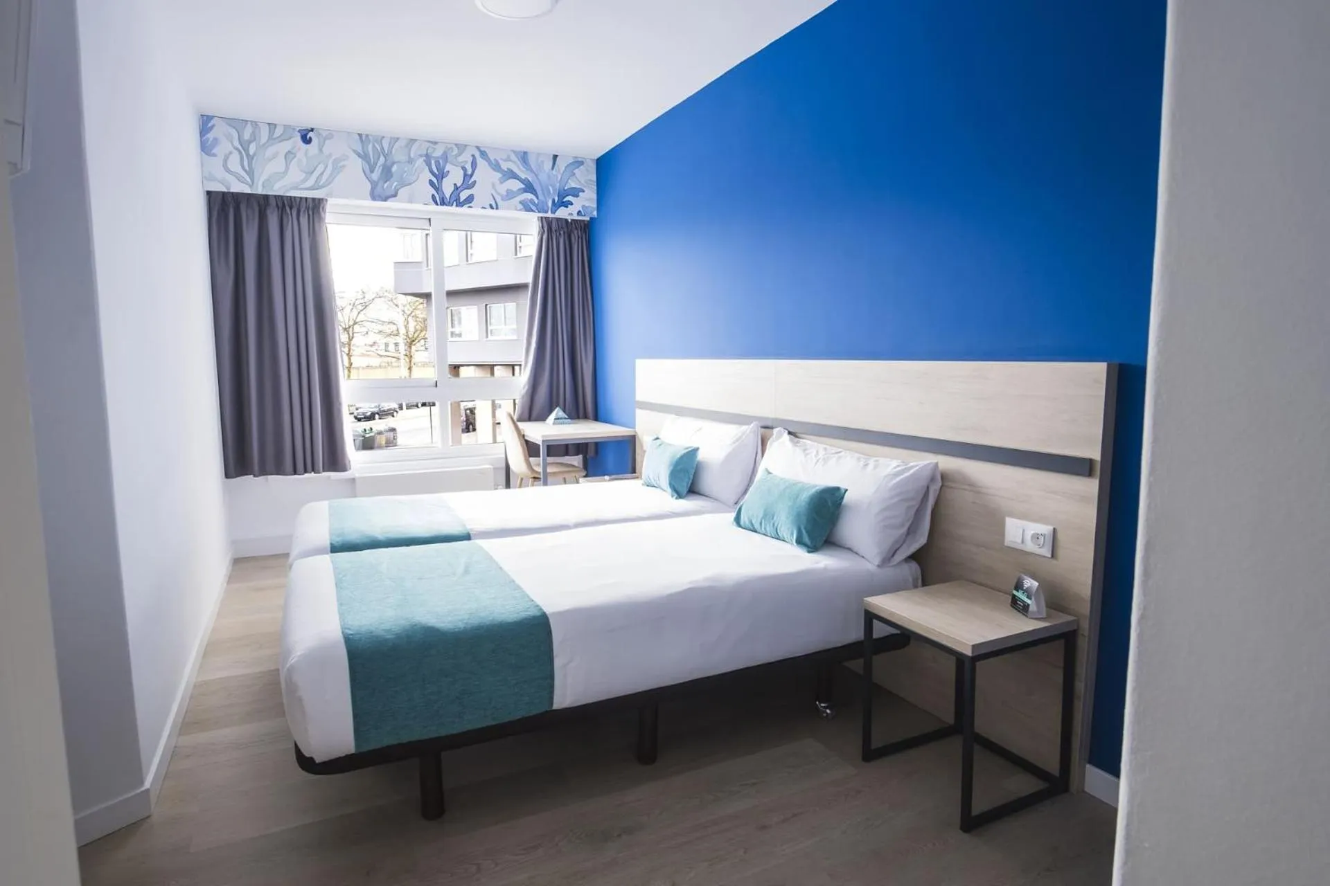 Bed in Hotel Alda Coruñamar