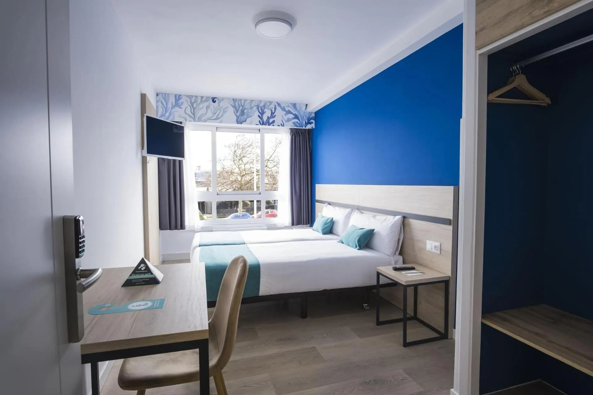 Bed in Hotel Alda Coruñamar