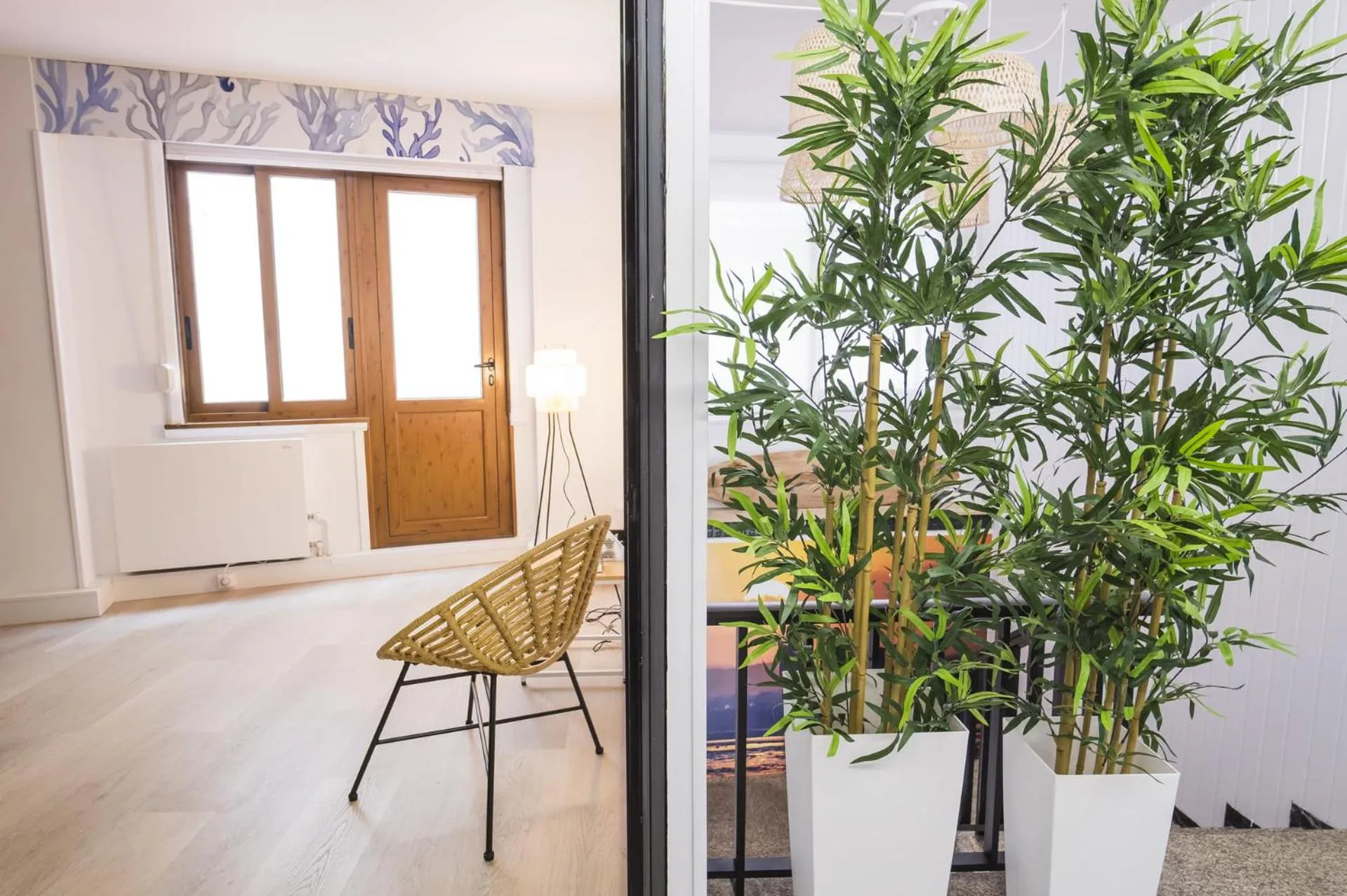 Living room in Hotel Alda Coruñamar