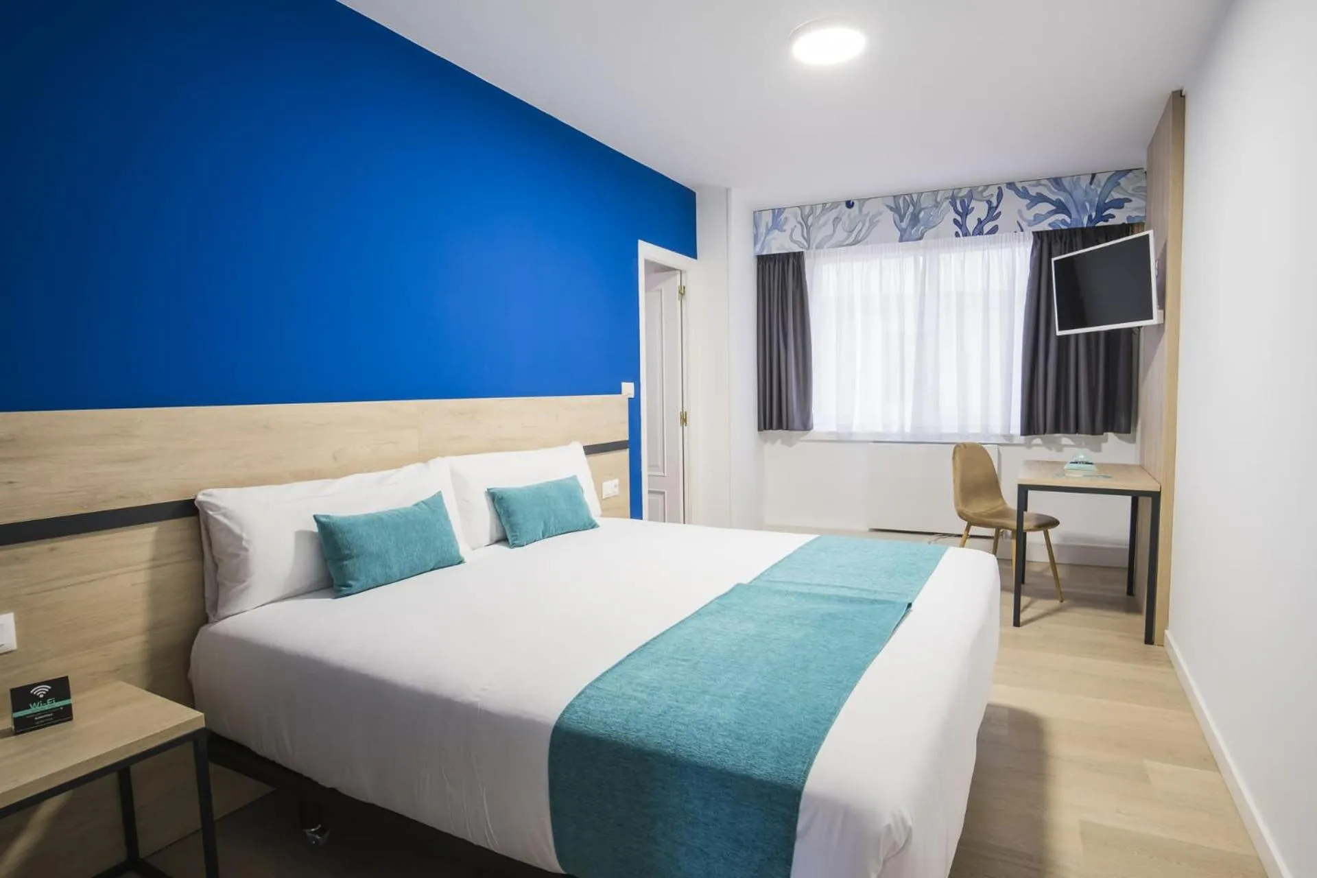 Bed in Hotel Alda Coruñamar