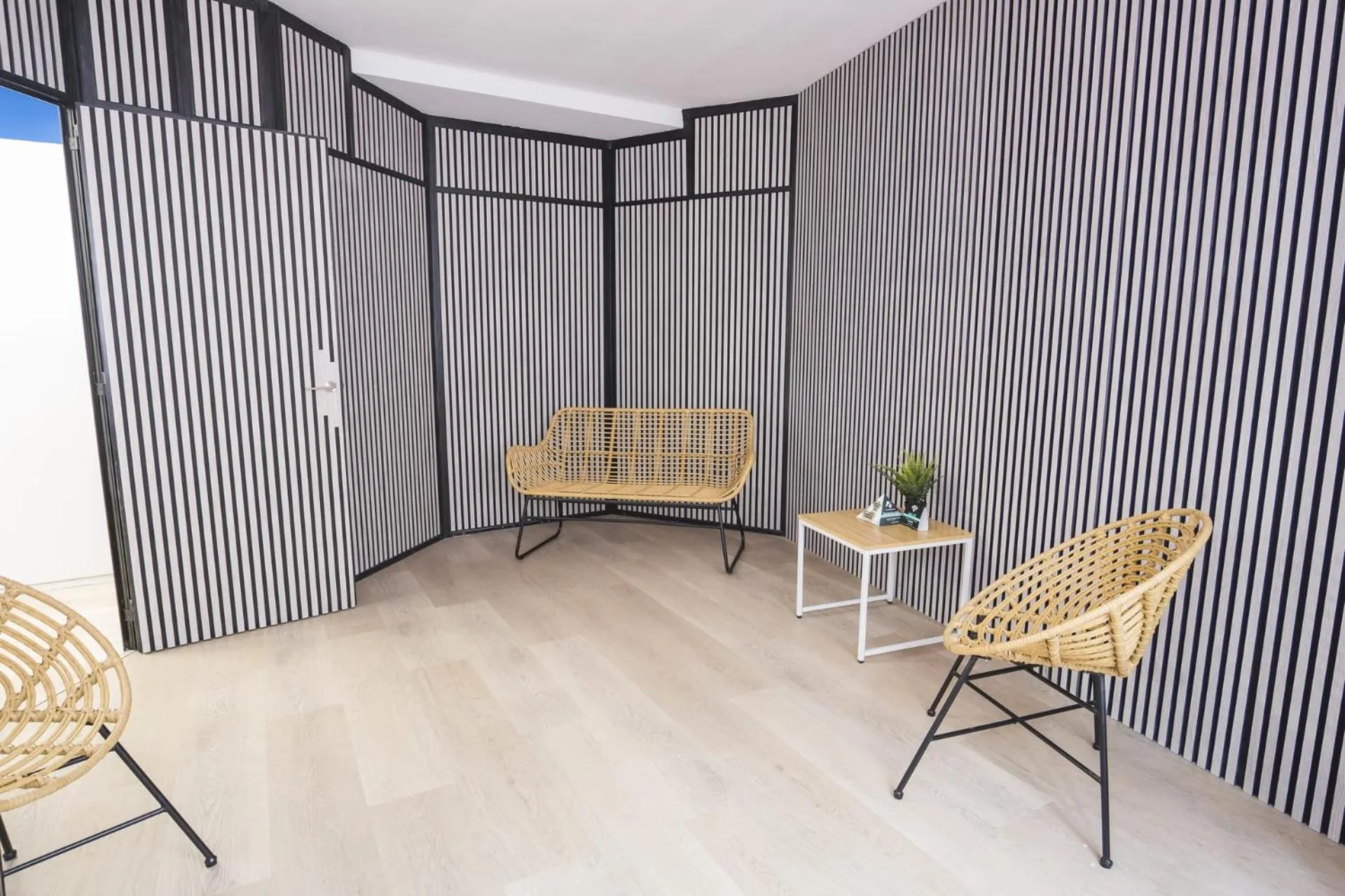 Living room in Hotel Alda Coruñamar