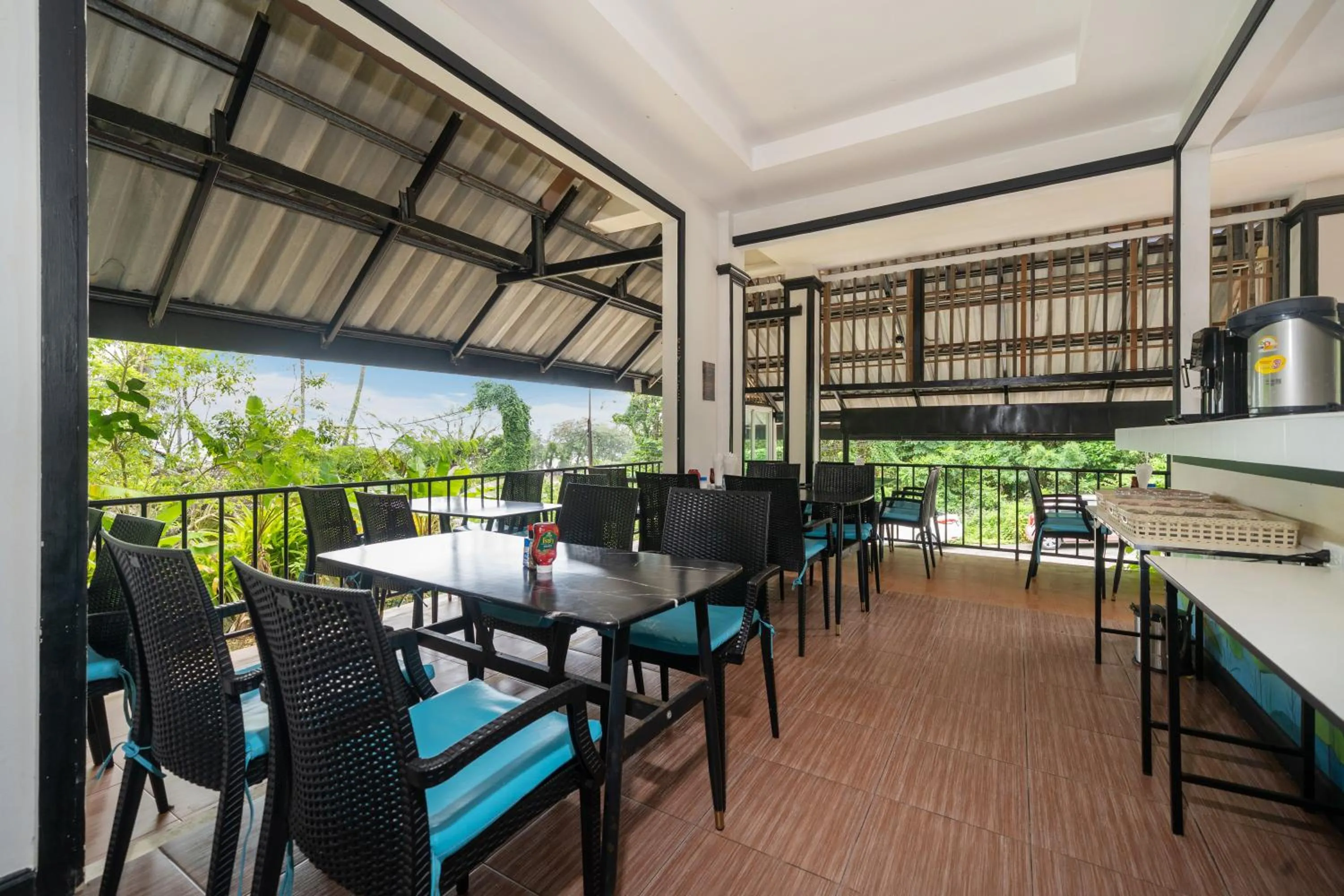 Balcony/Terrace in Oceanview Bungalows by EAT