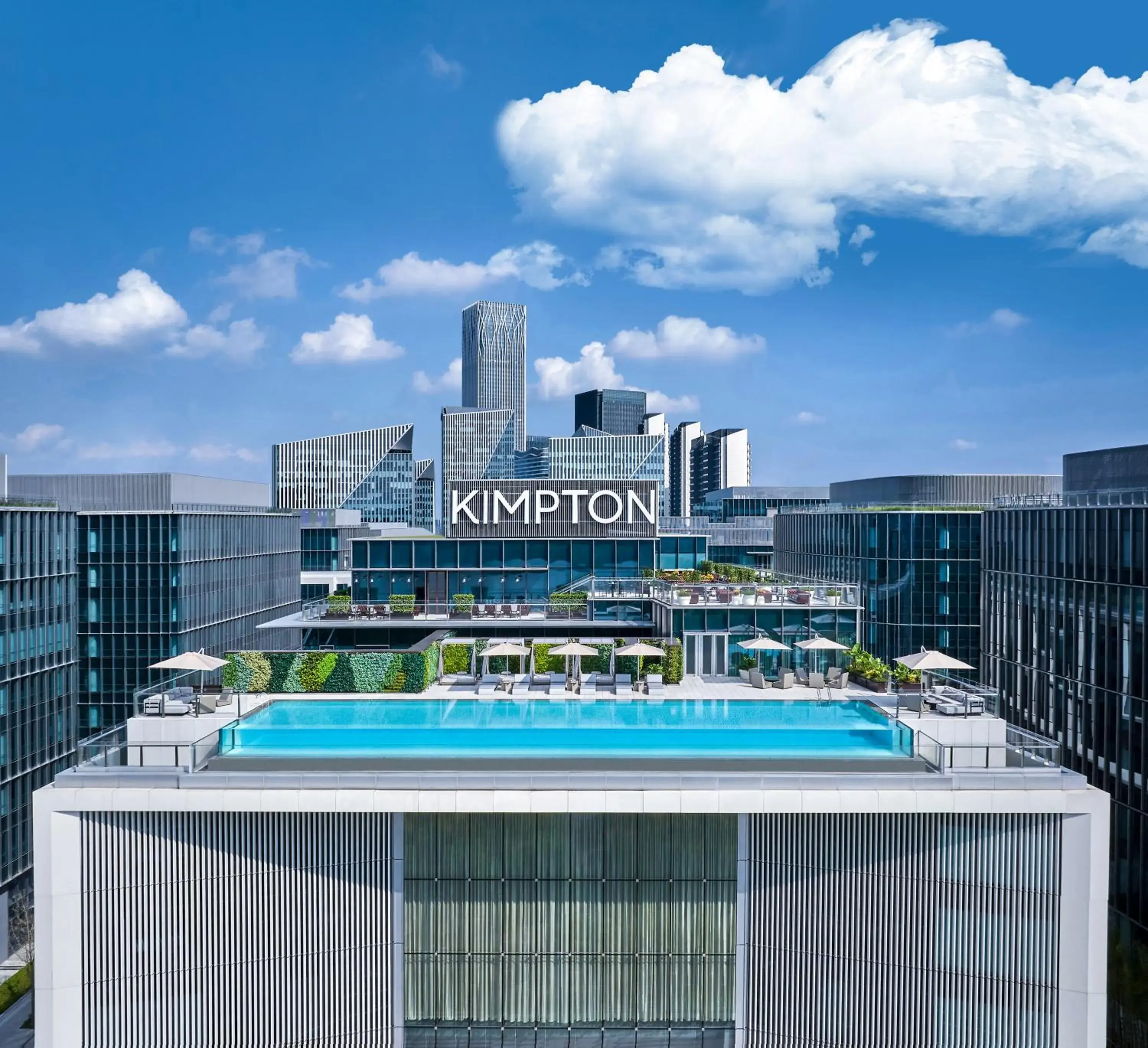 Property building in Kimpton Qiantan Shanghai by IHG Property building in Kimpton Qiantan Shanghai by IHG