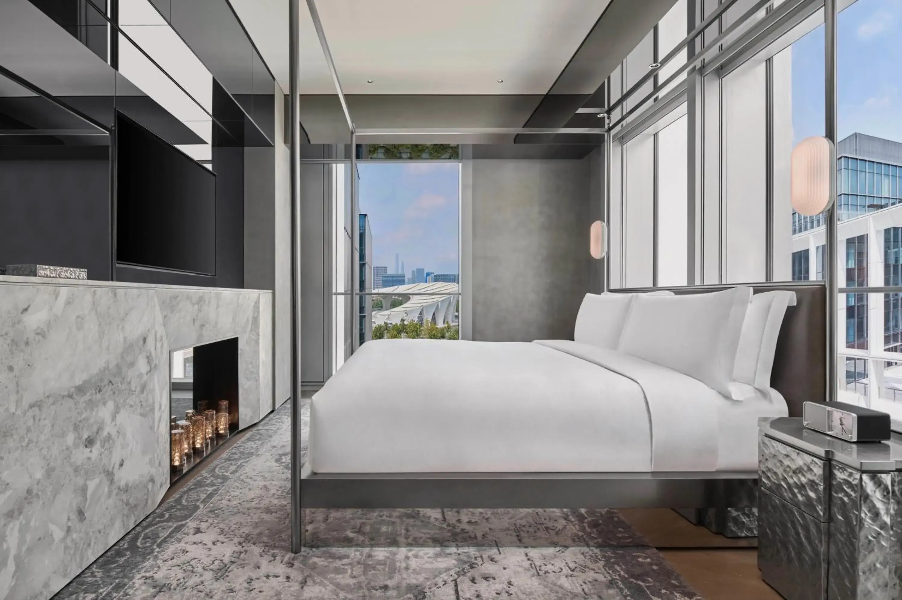 Bedroom, Bed in Kimpton Qiantan Shanghai by IHG Bedroom, Bed in Kimpton Qiantan Shanghai by IHG