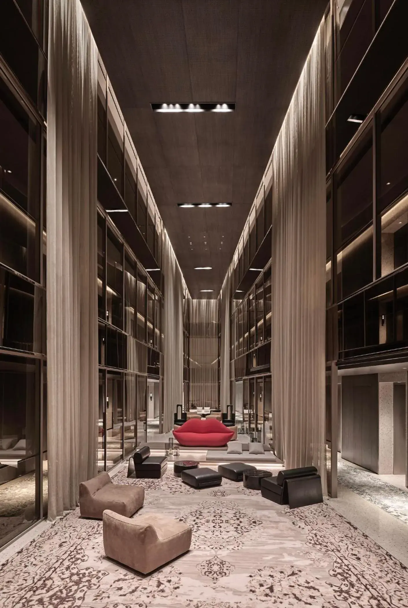 Lounge or bar in Kimpton Qiantan Shanghai by IHG Lounge or bar in Kimpton Qiantan Shanghai by IHG