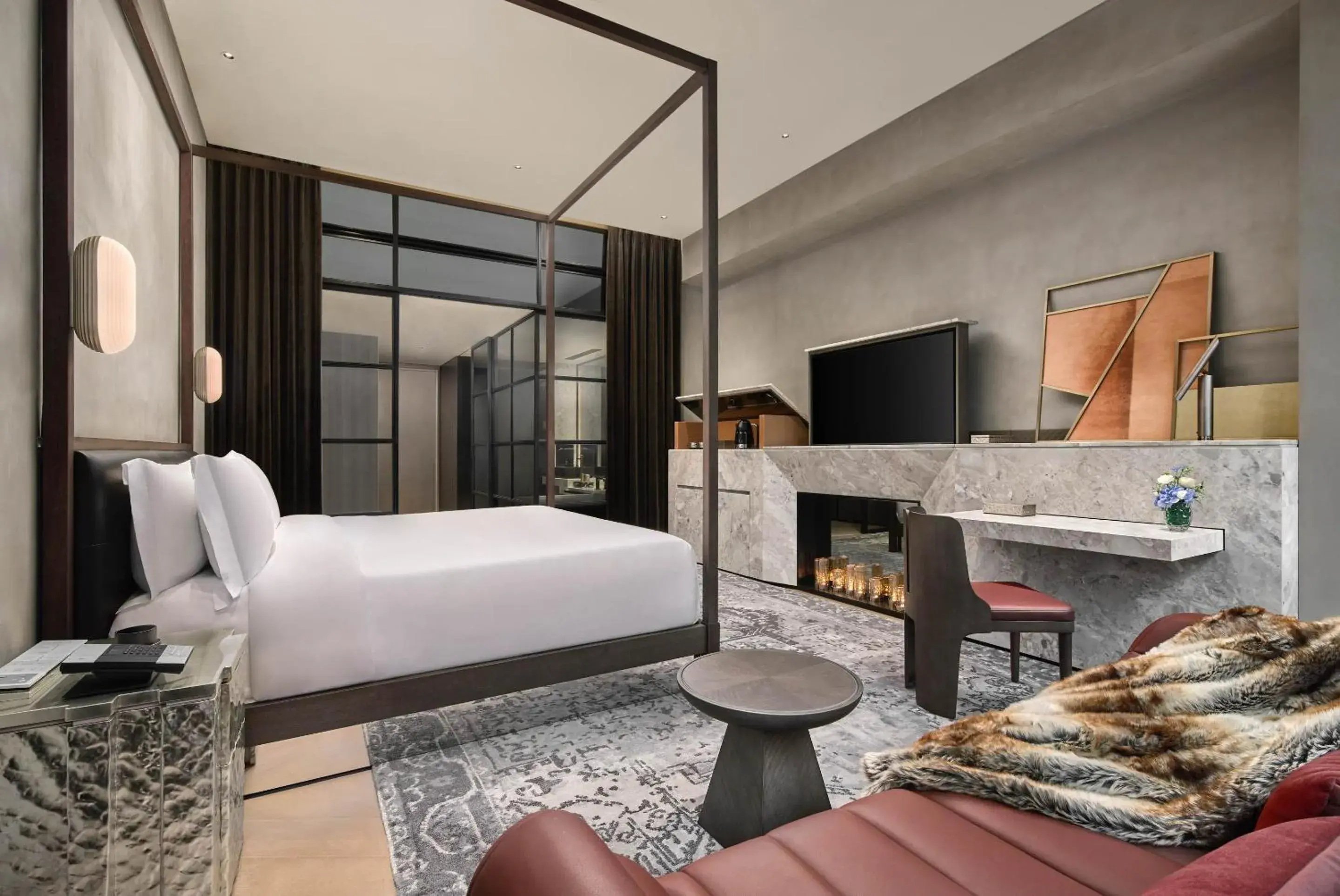 Photo of the whole room, Bed in Kimpton Qiantan Shanghai by IHG Photo of the whole room, Bed in Kimpton Qiantan Shanghai by IHG