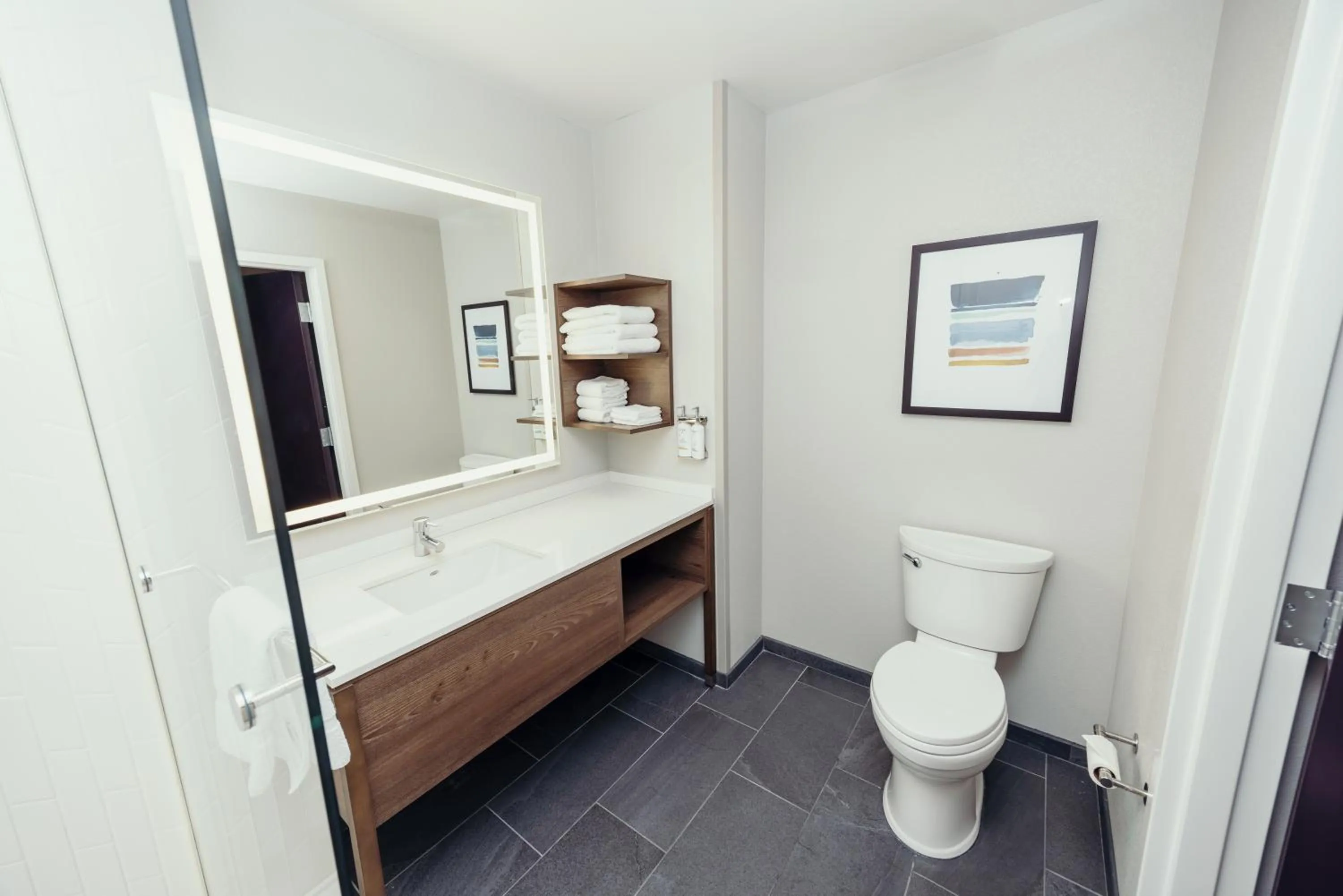 Bathroom in STAYBRIDGE SUITES Des Moines North - Ankeny by IHG