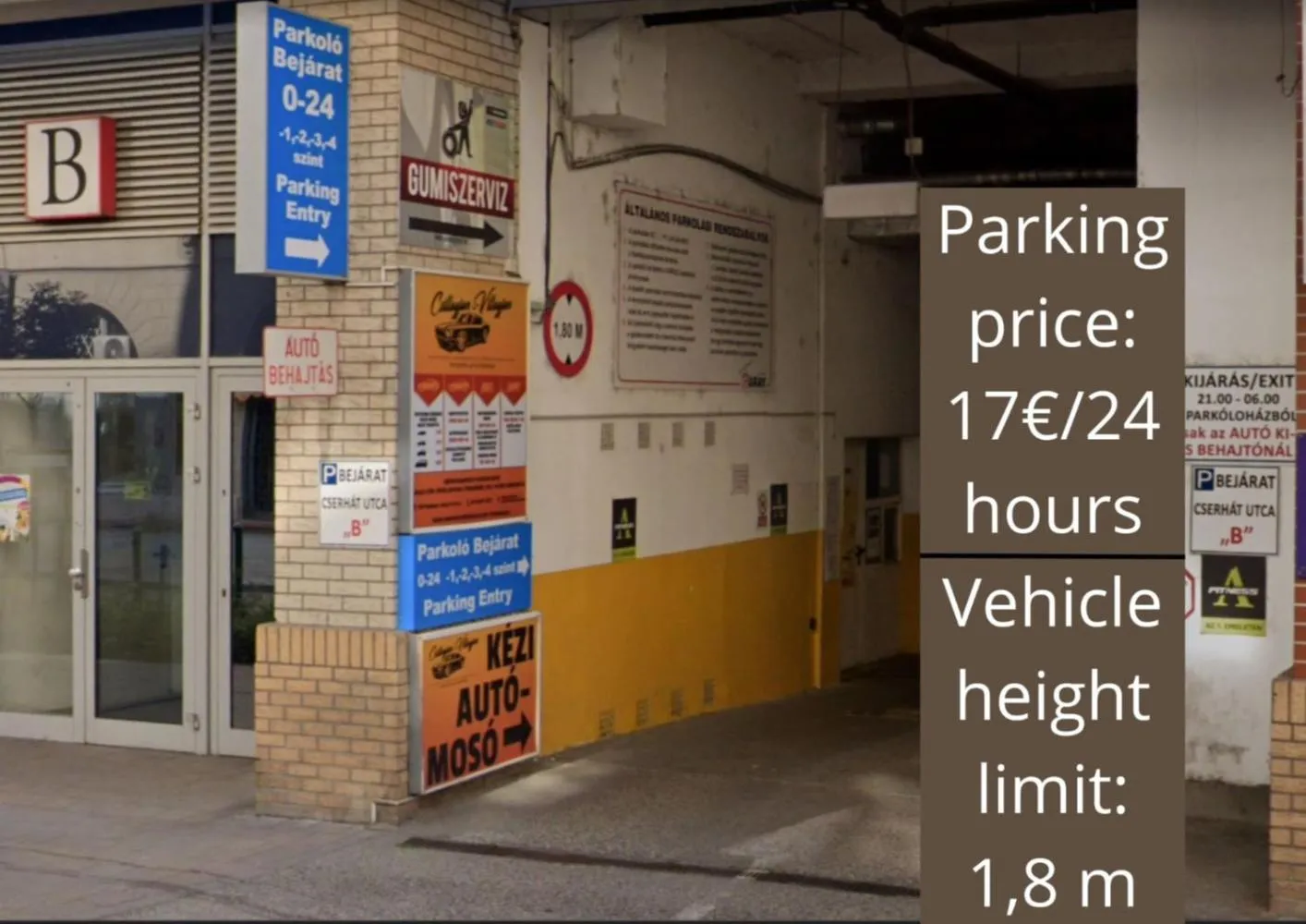 Parking in Rooftop City Residence