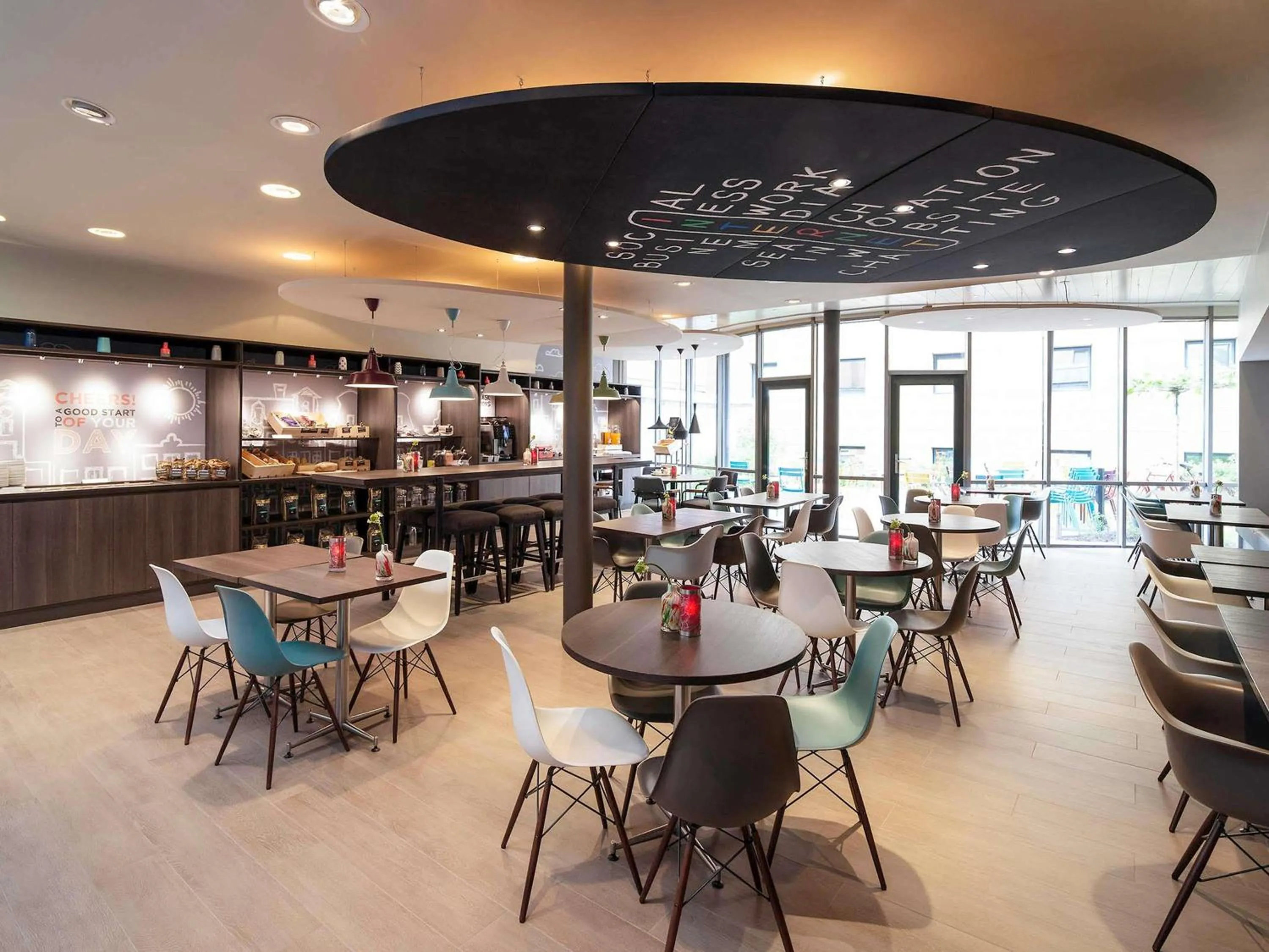 Breakfast in ibis Amsterdam Centre Stopera