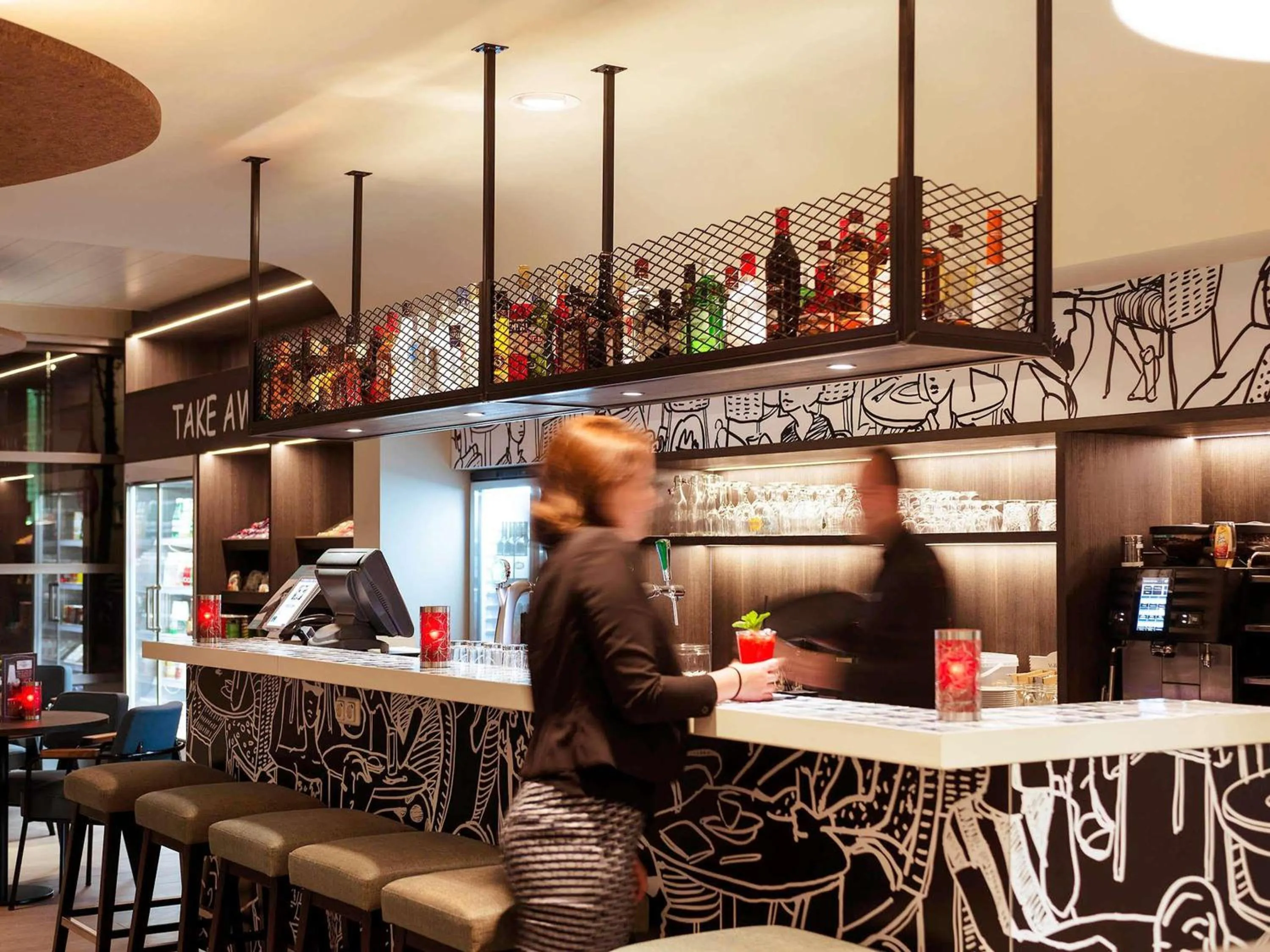 Lounge or bar in ibis Amsterdam Centre Stopera