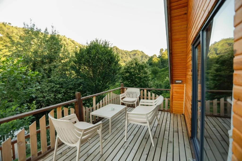 Patio in Pafuli Bungalov