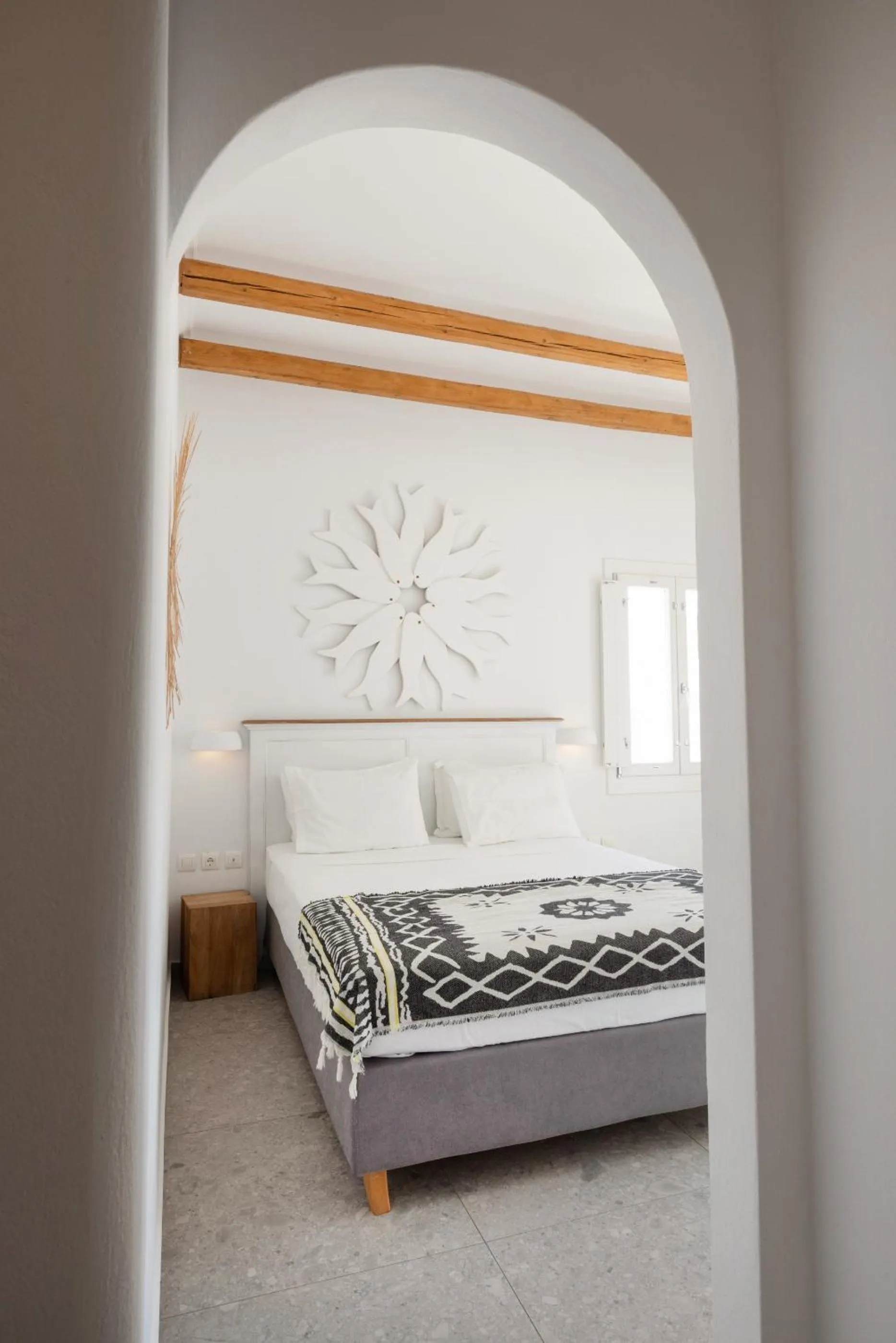 Bed in Parosquare Central Suites