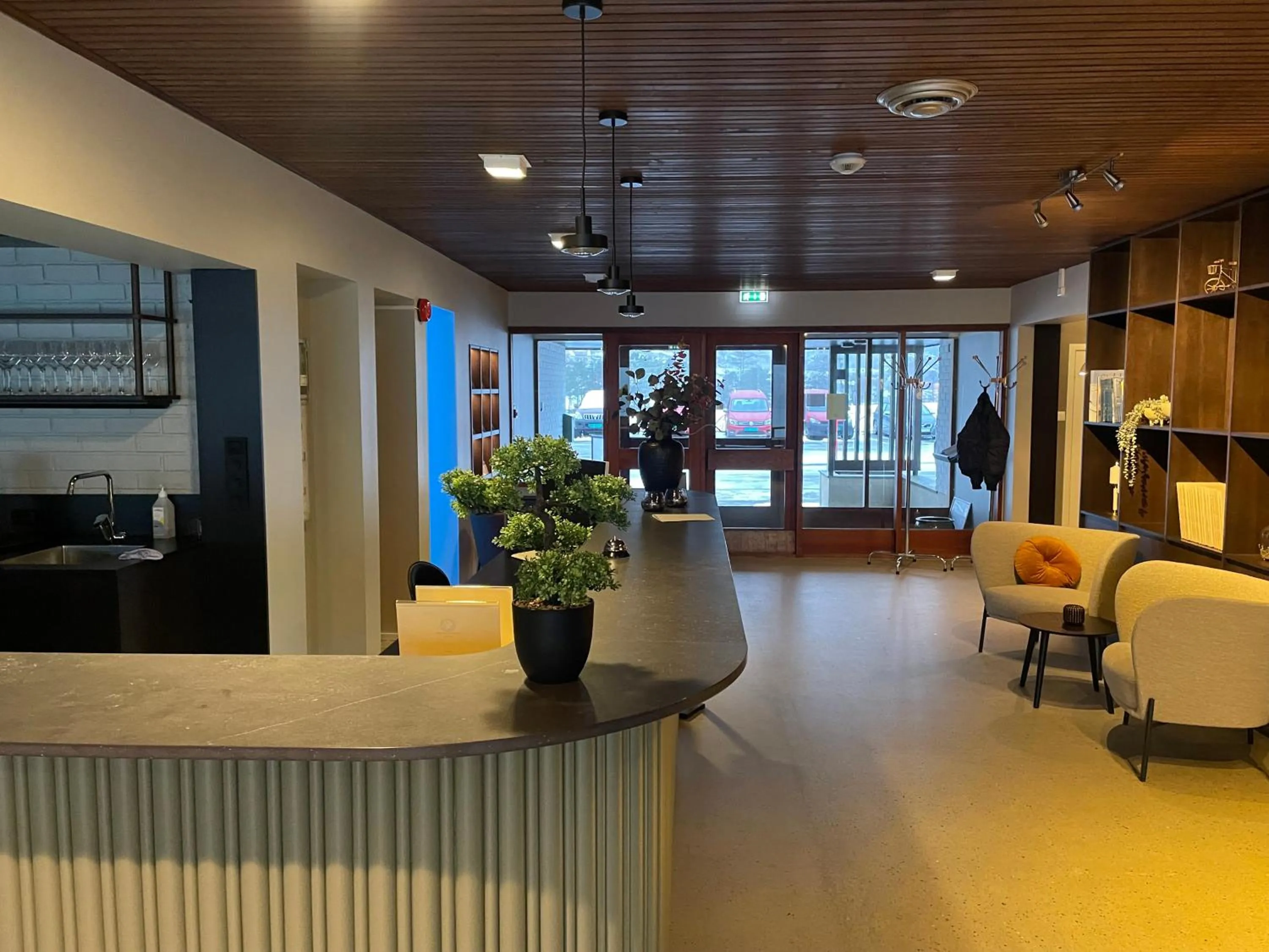Seating area in Sirdalsvatnet Hotel in Sirdal