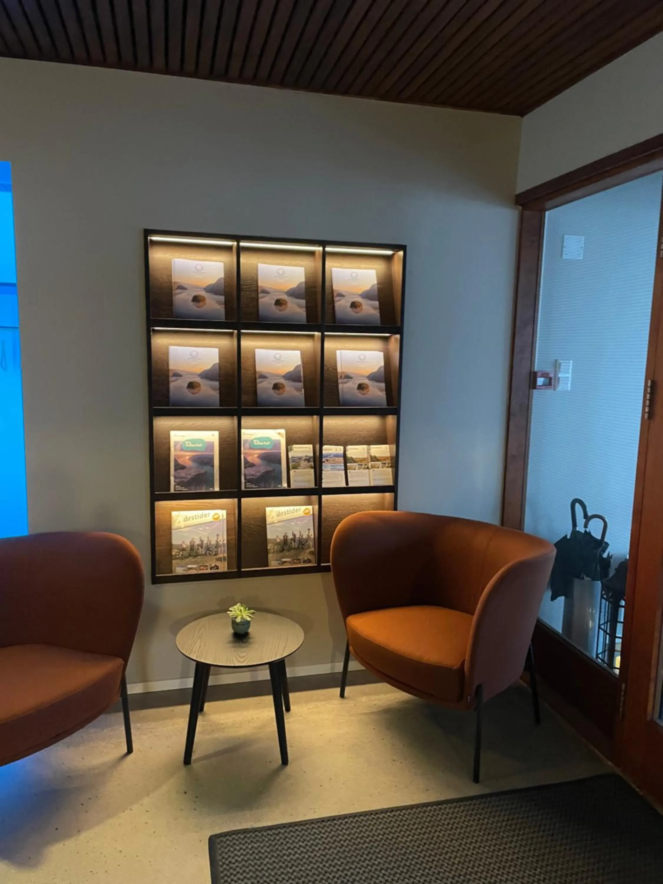 Living room in Sirdalsvatnet Hotel in Sirdal