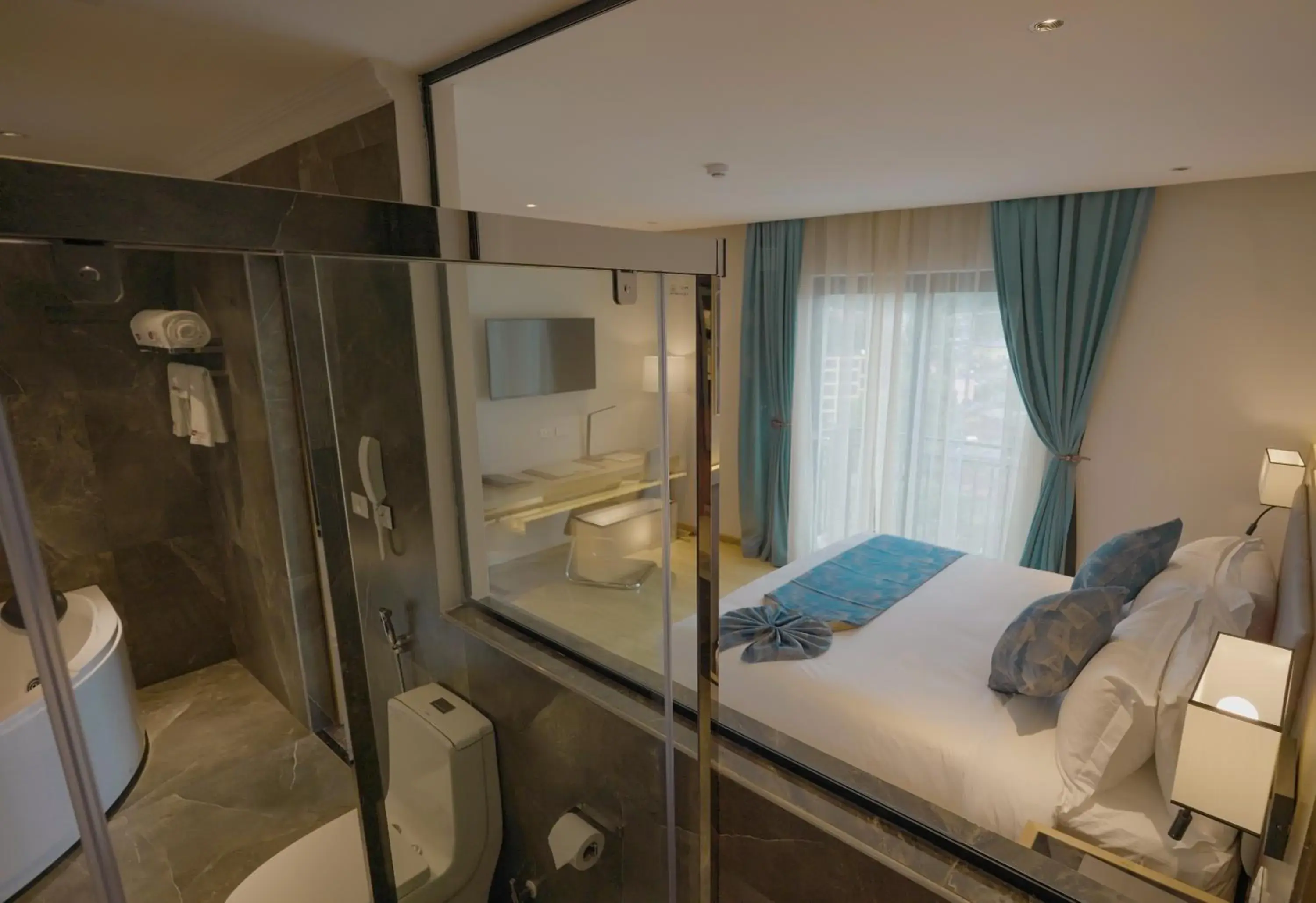 Bed in Stay Easy Plus Hotel Bed in Stay Easy Plus Hotel