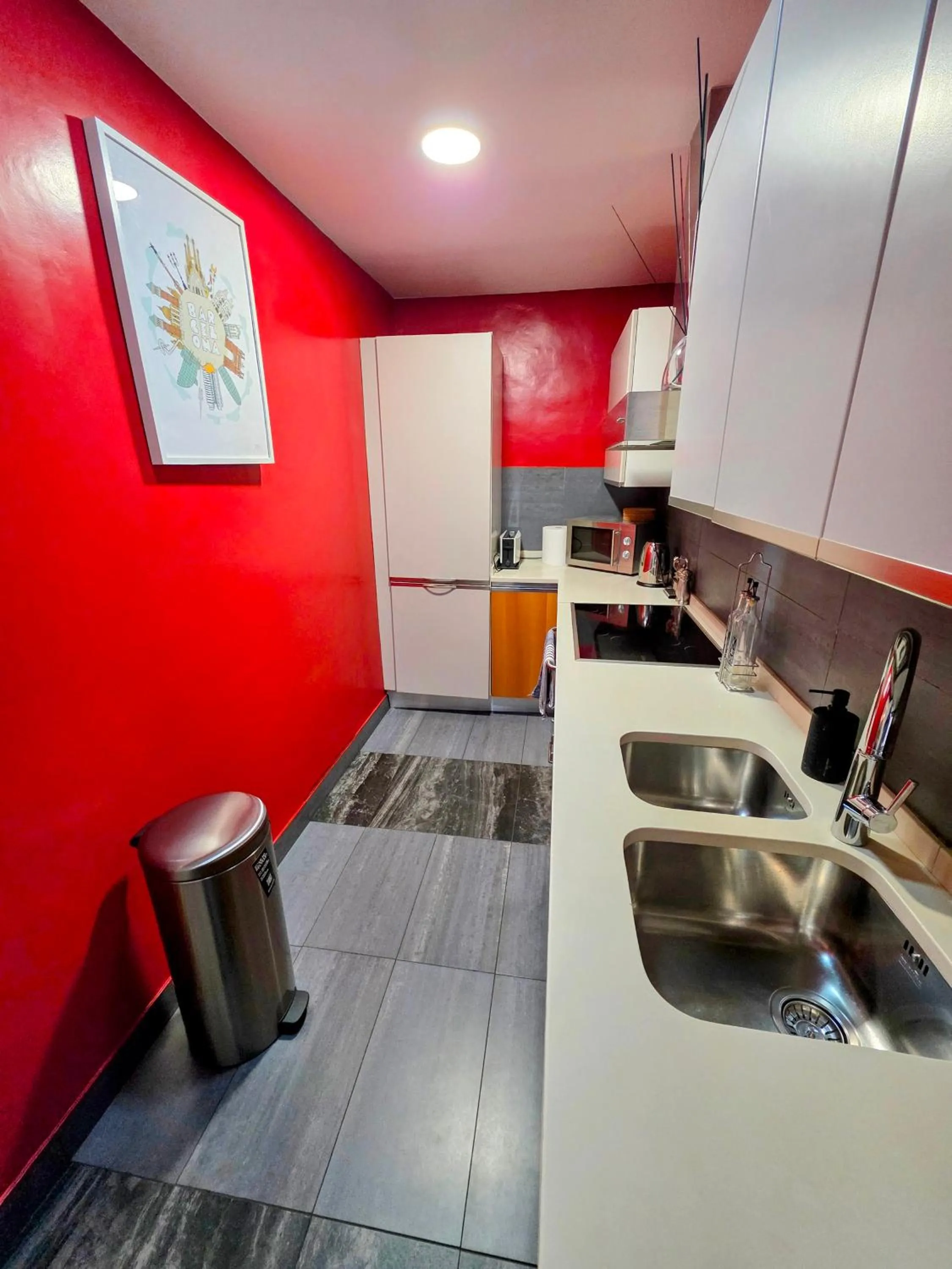 kitchen in Luxury Central Apartment