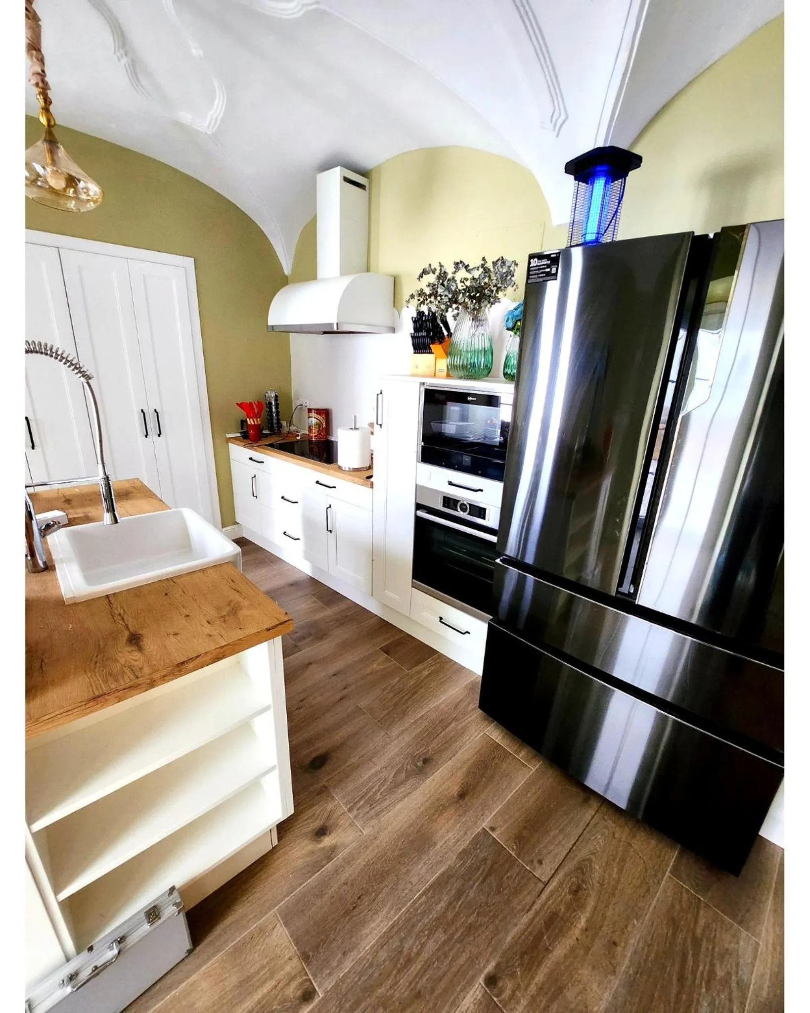 Kitchen or kitchenette in Hotel Boutique iulia 5 Estrellas