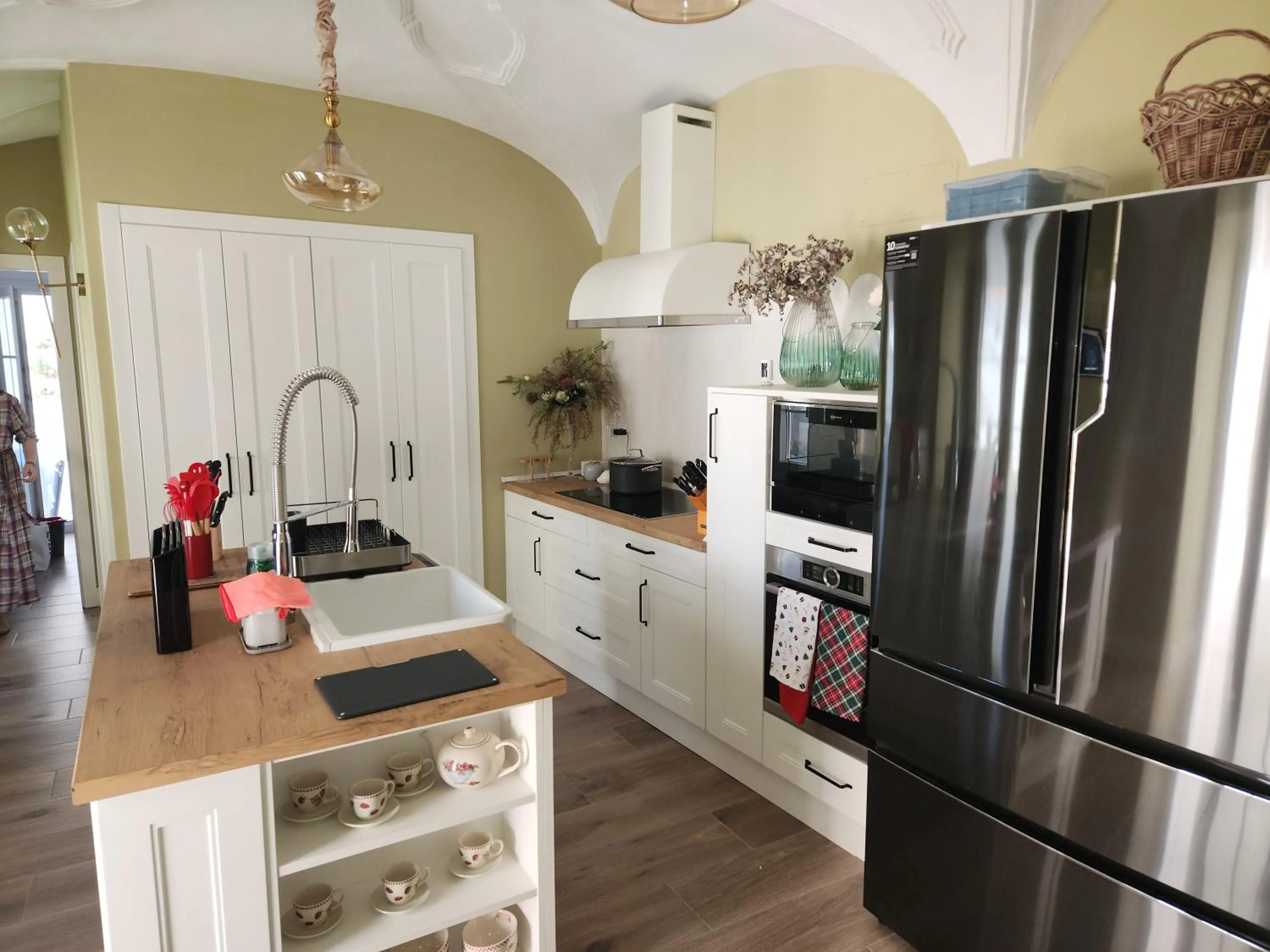 Kitchen or kitchenette in Hotel Boutique iulia 5 Estrellas