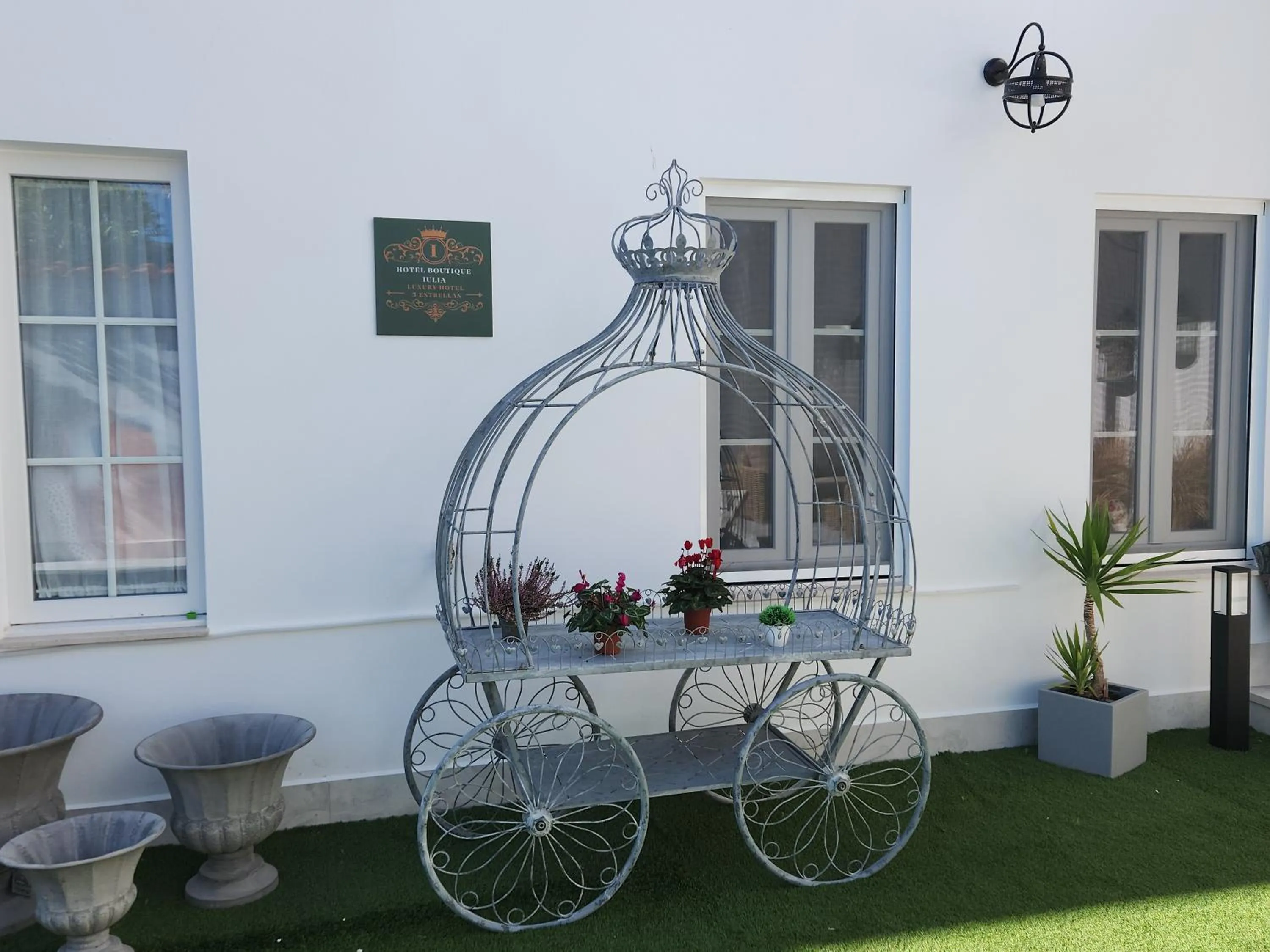 Patio in Hotel Boutique iulia 5 Estrellas