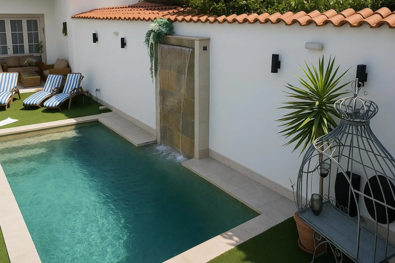 Patio in Hotel Boutique iulia 5 Estrellas