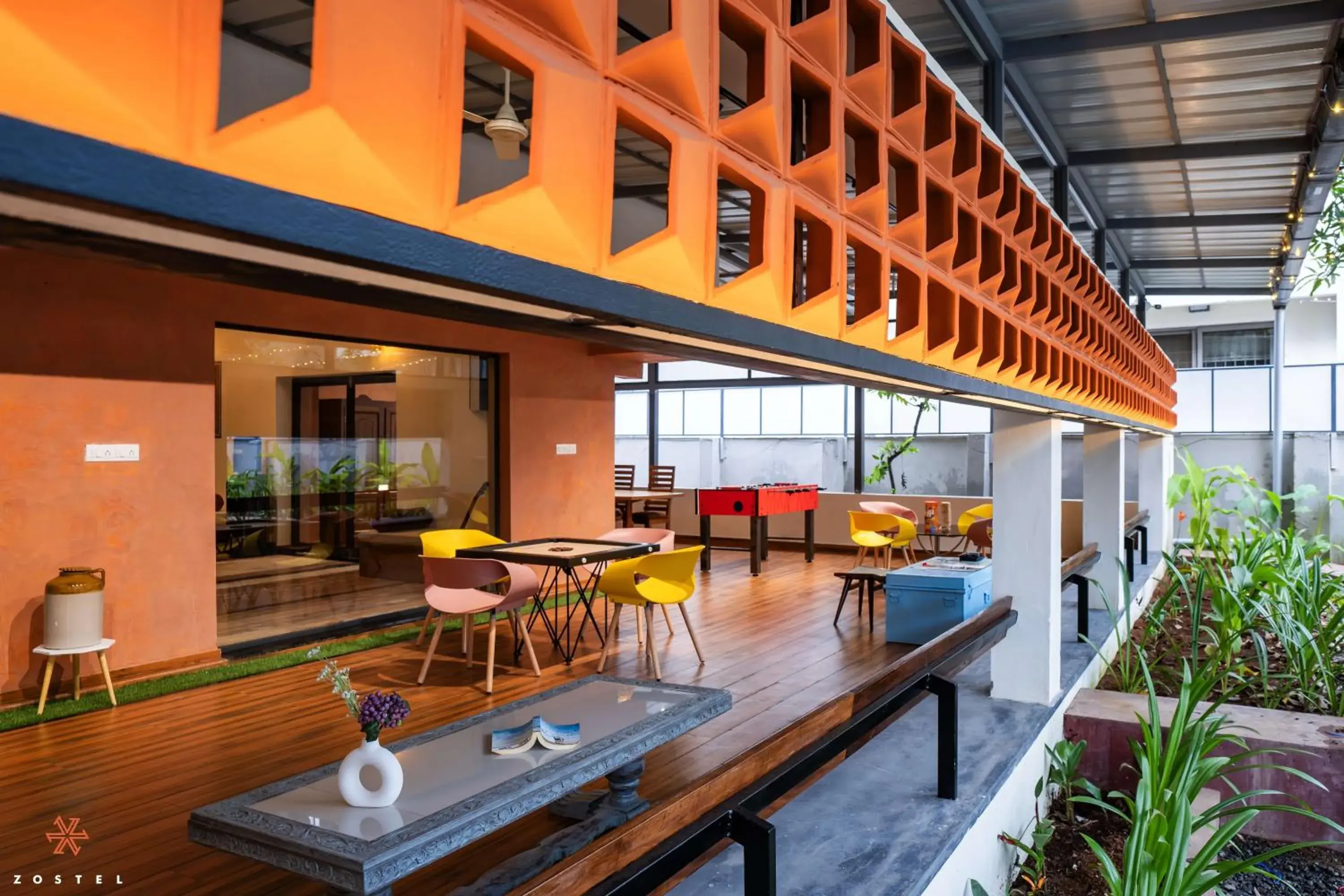 Living room in Zostel Kochi, Ernakulam Living room in Zostel Kochi, Ernakulam