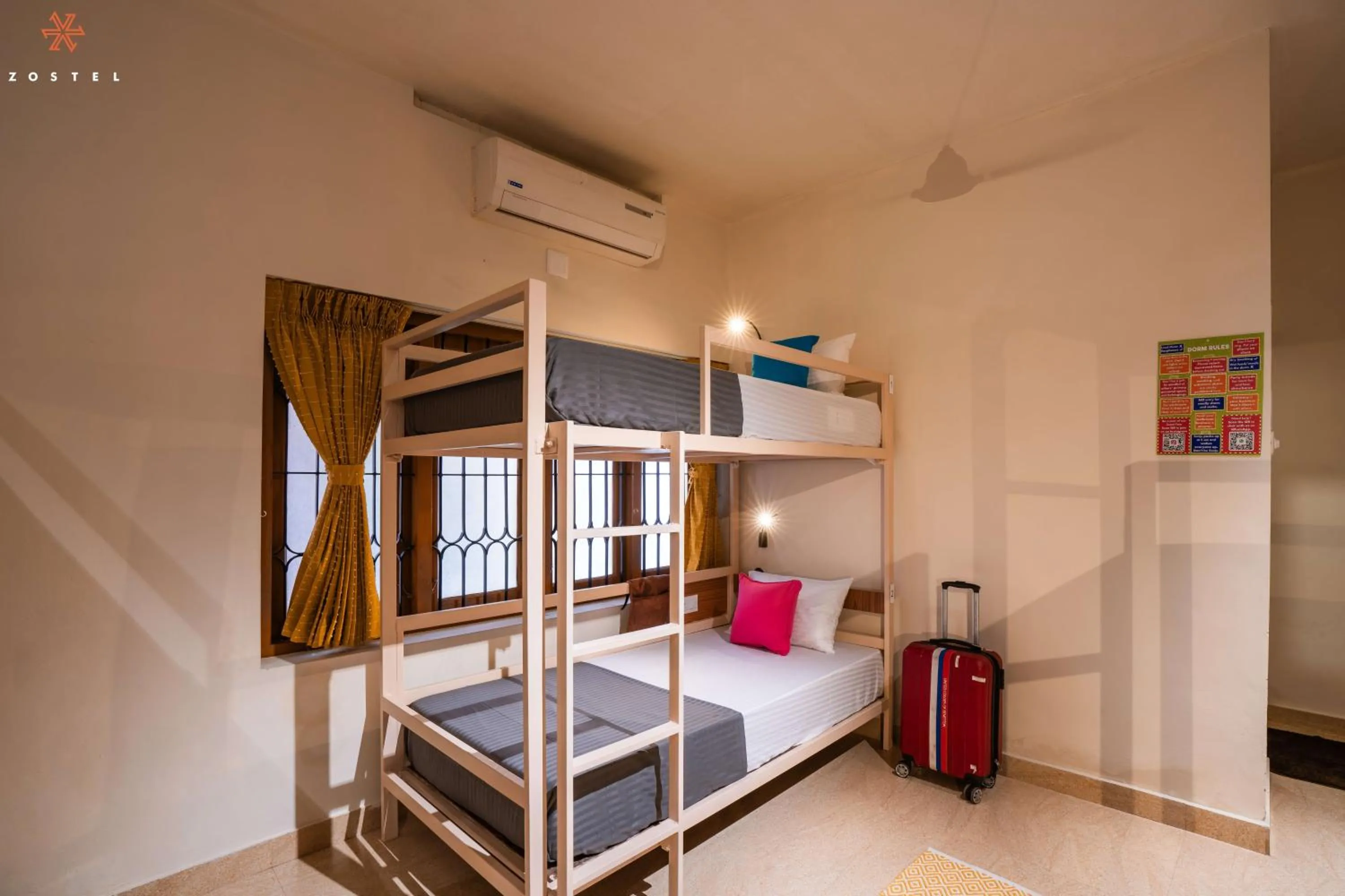 Bed in Zostel Kochi (Ernakulam)