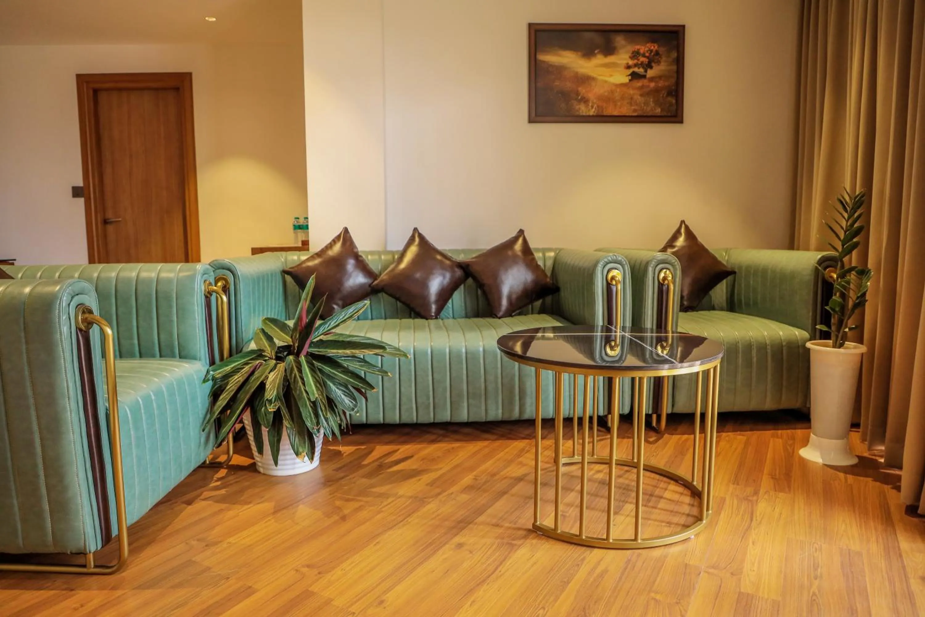 Living room in Hotel Sky Sierra Wayanad