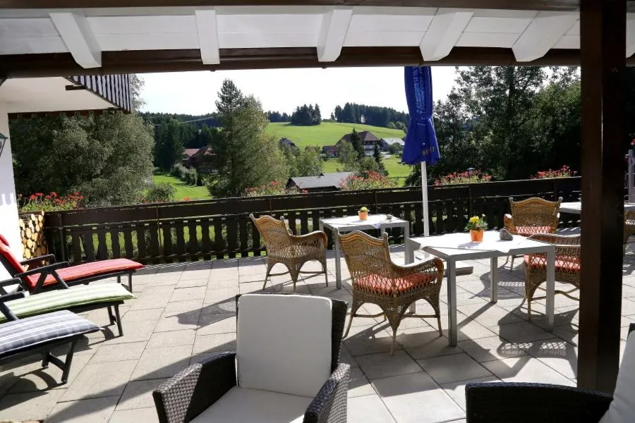 Balcony/Terrace in Landhotel Garni Schweizerhaus