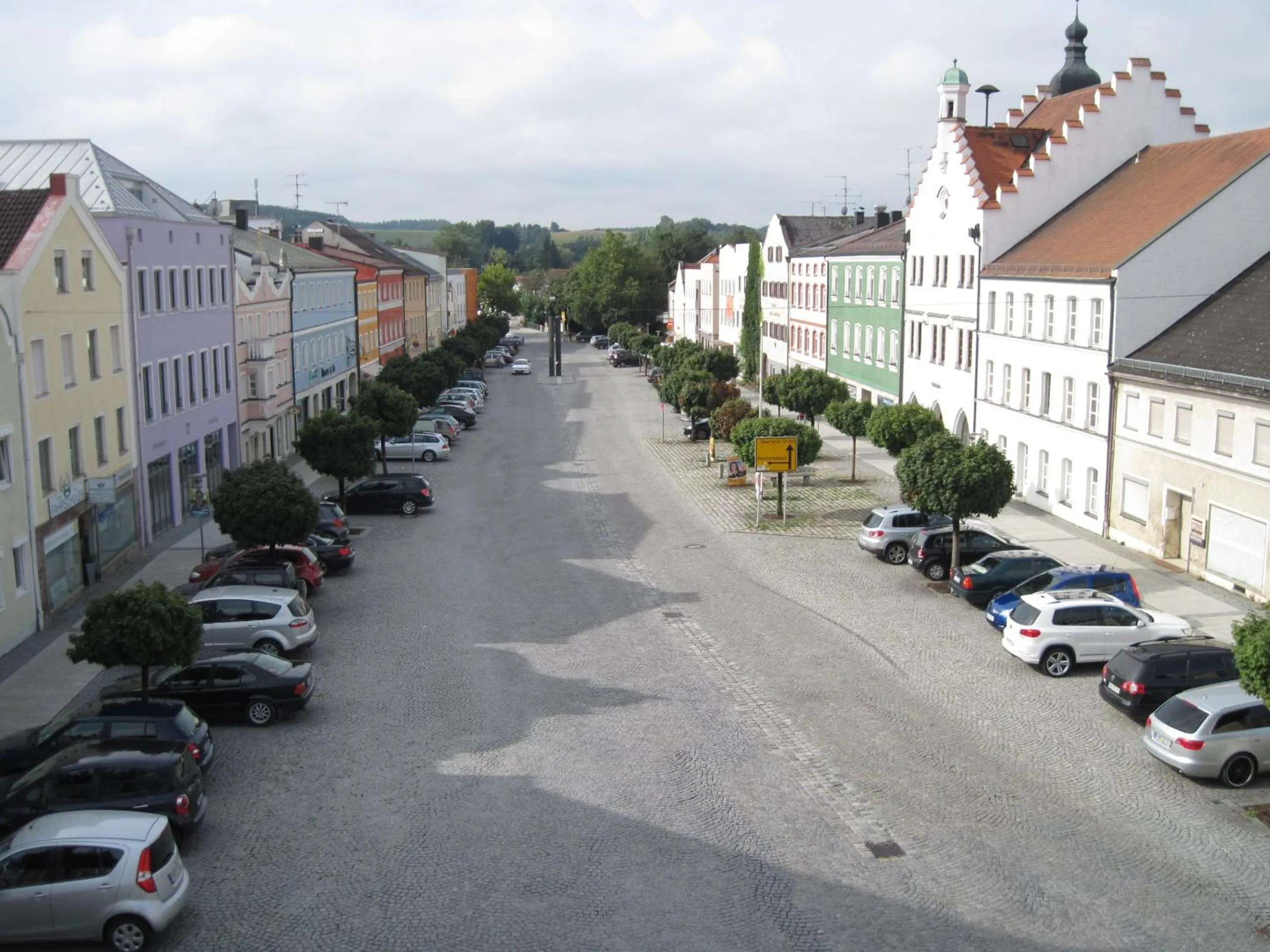 Bird's eye view in Hotel am Marktplatz