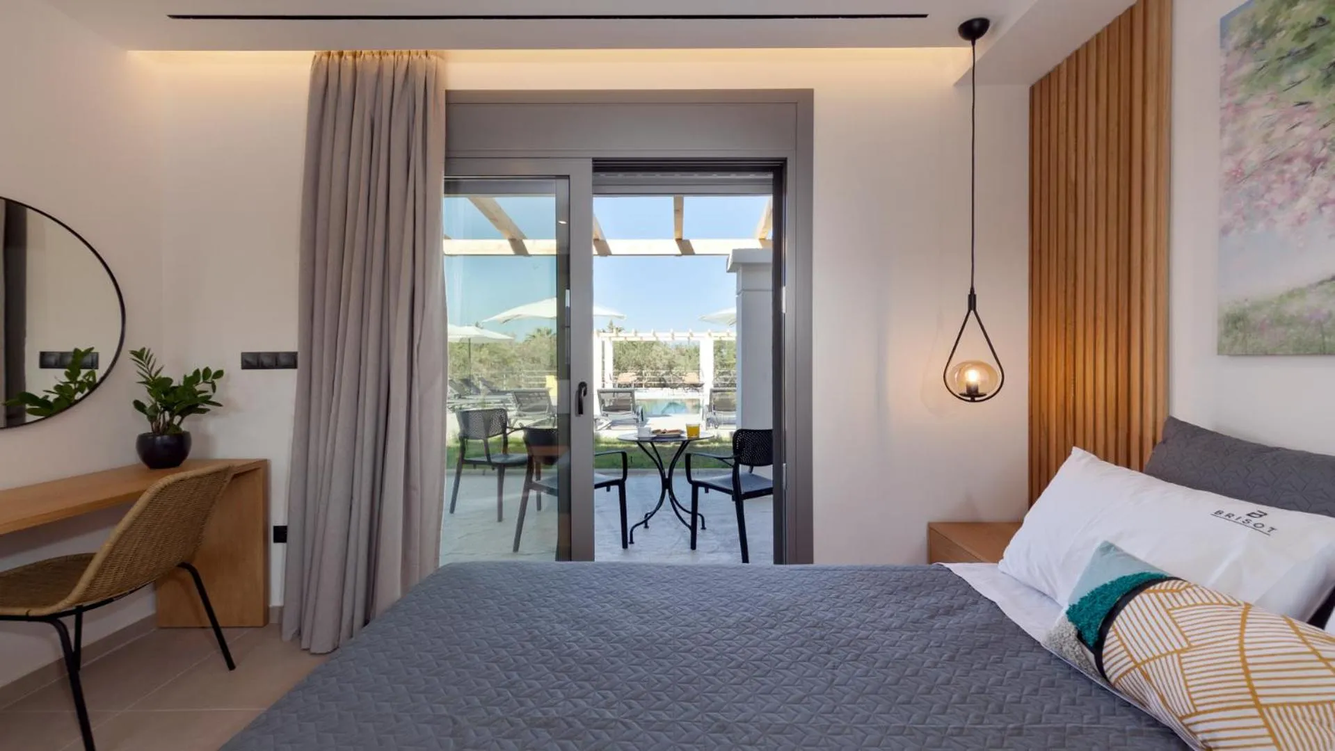 View (from property/room), Bed in Brisot