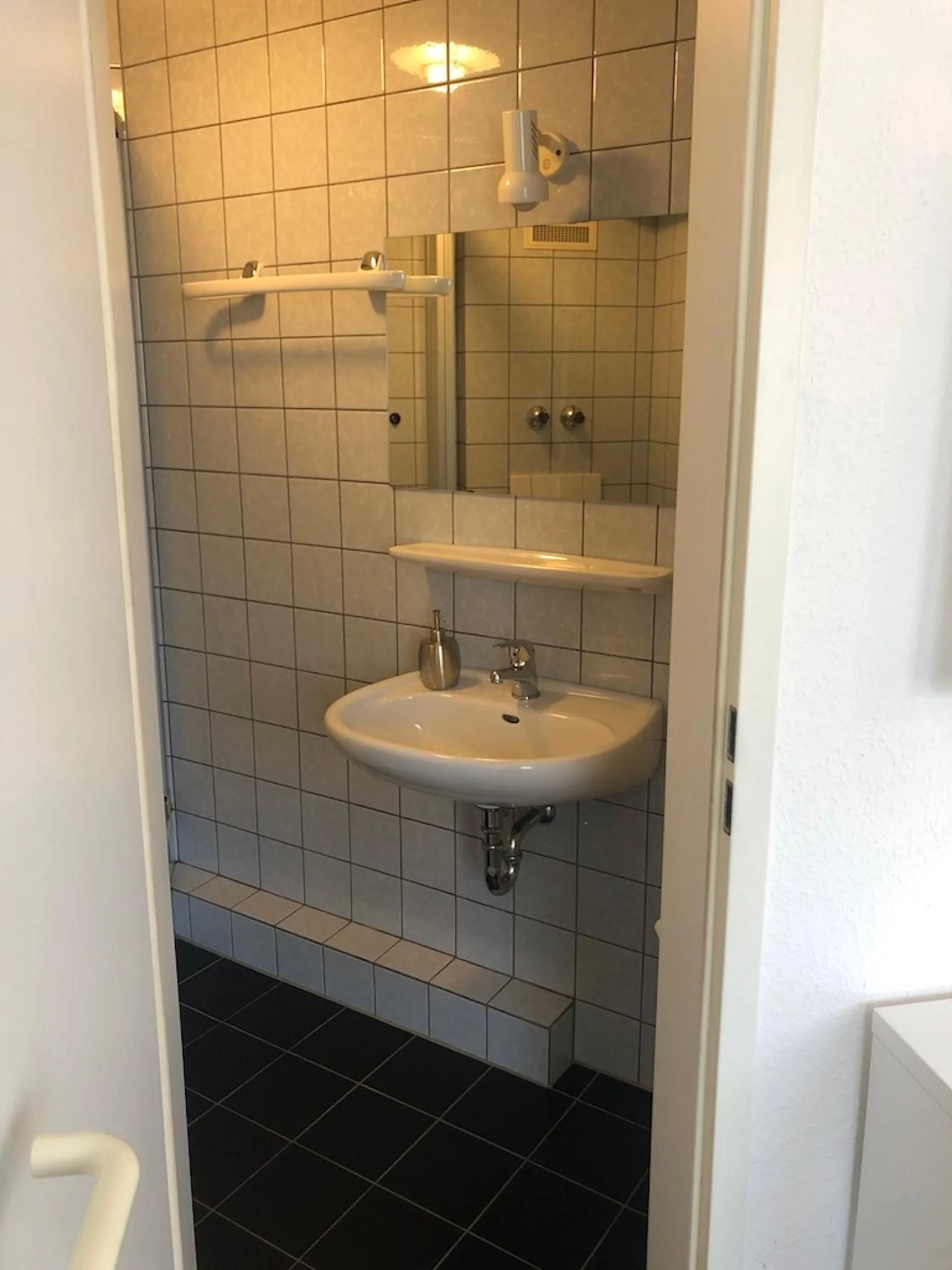 Shower in Apartmenthaus Somborn